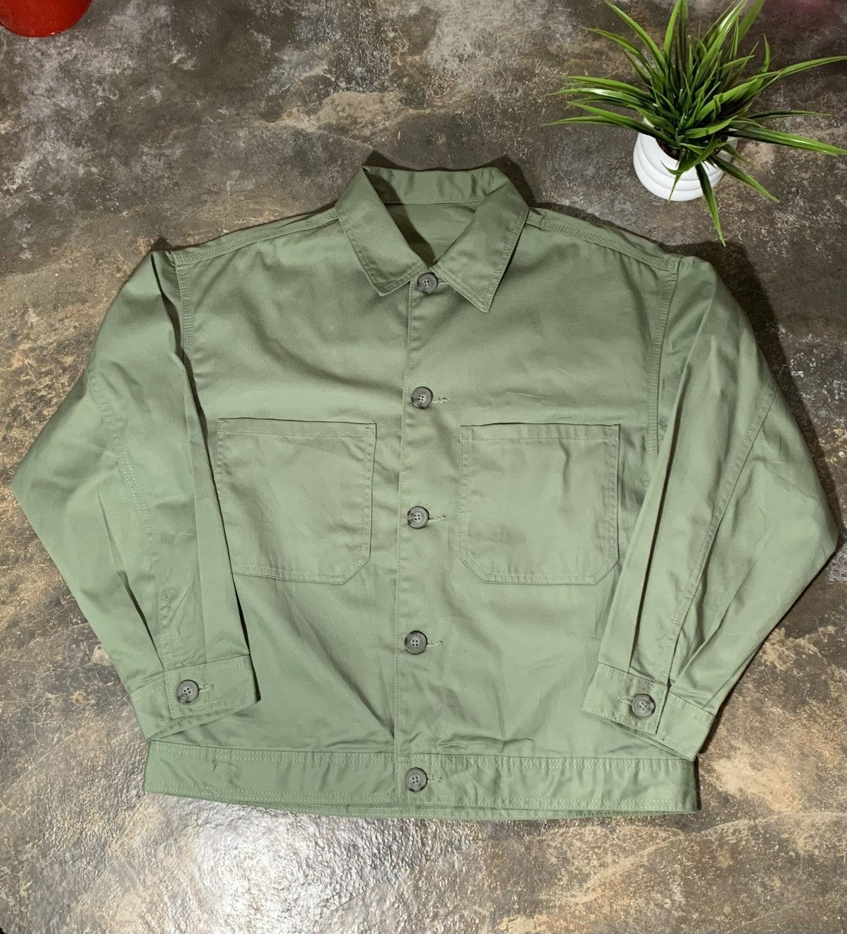 GU GU double pocket army jacket Size US M / EU 48-50 / 2 - 1 Thumbnail