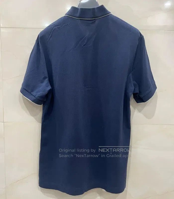 Burberry Burberry Men's Blue Cotton Polo Shirt. Size US S / EU 44-46 / 1 - 2 Thumbnail