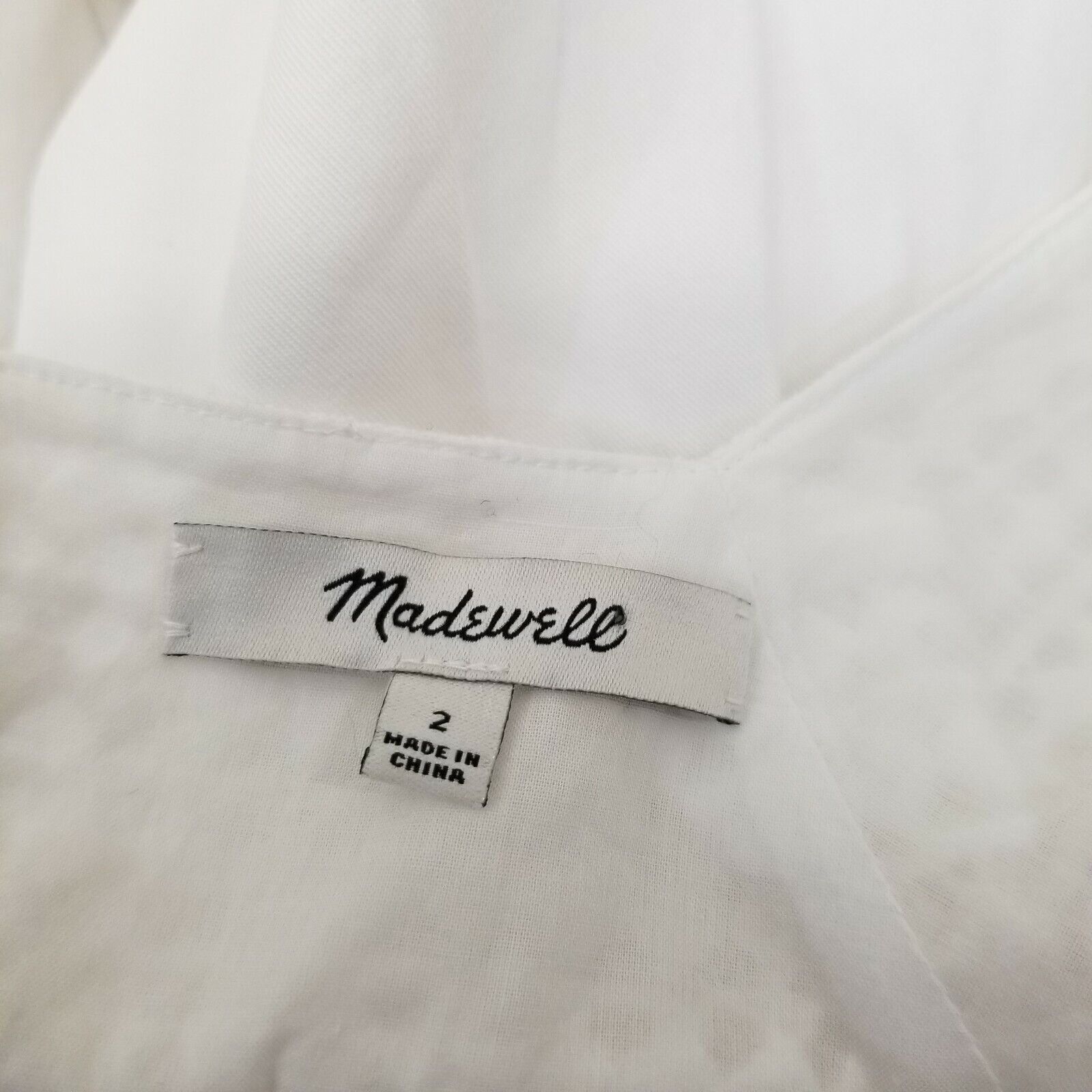 Madewell Madewell 2 Sundream White Dress Lace Fringe Mini Shift Sleev Size XS / US 0-2 / IT 36-38 - 5 Thumbnail