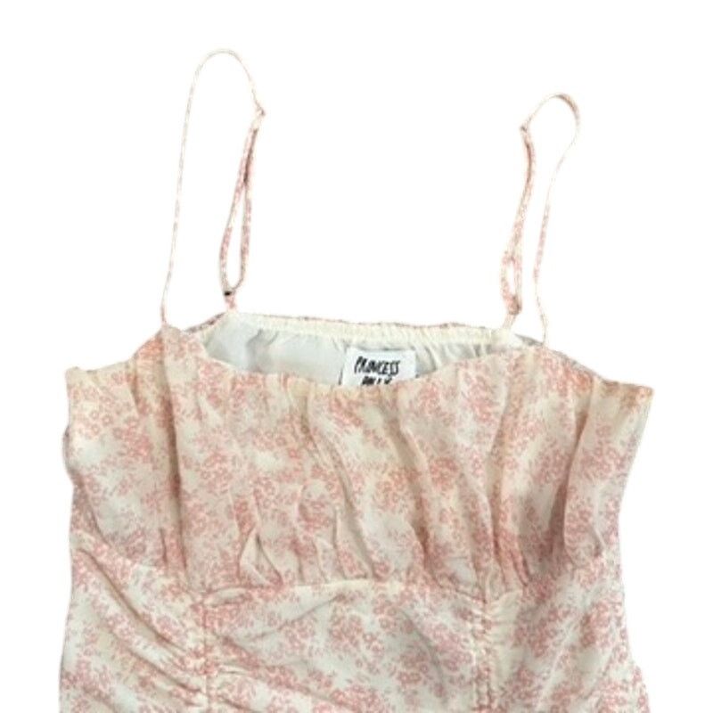 PRINCESS POLLY Princess Polly Ivy Hollow Mini Floral Dress, Size US 4 Size S / US 4 / IT 40 - 3 Thumbnail