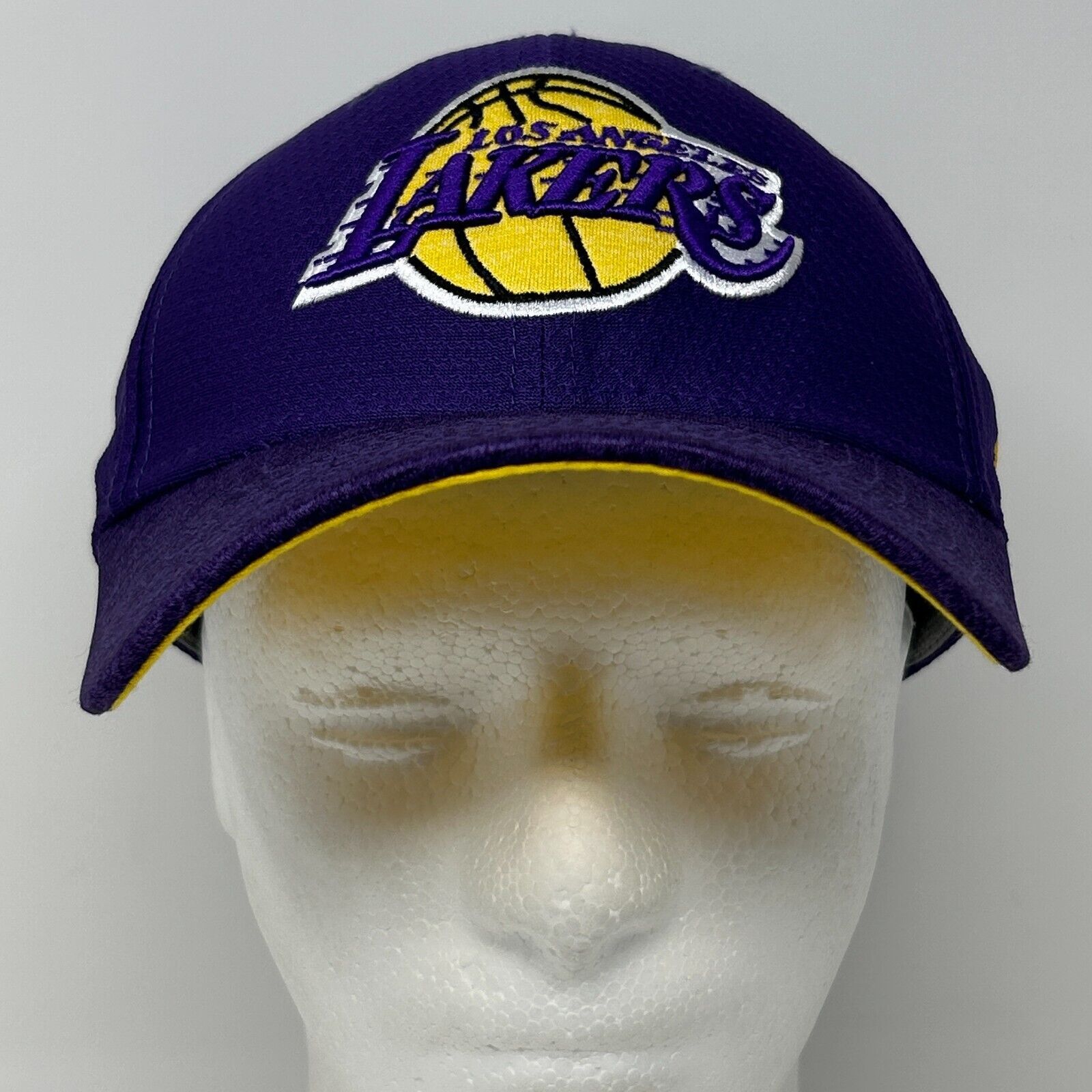 New Era Los Angeles LA Lakers Hat Baseball Cap Flex Fitted M-L Size ONE SIZE - 2 Thumbnail