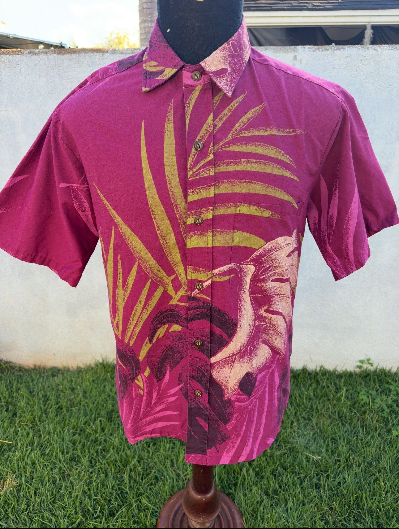 Other PreOwned T&L Muumuu Factory Hawaiian Shirt Medium Purple Size US M / EU 48-50 / 2 - 1 Thumbnail