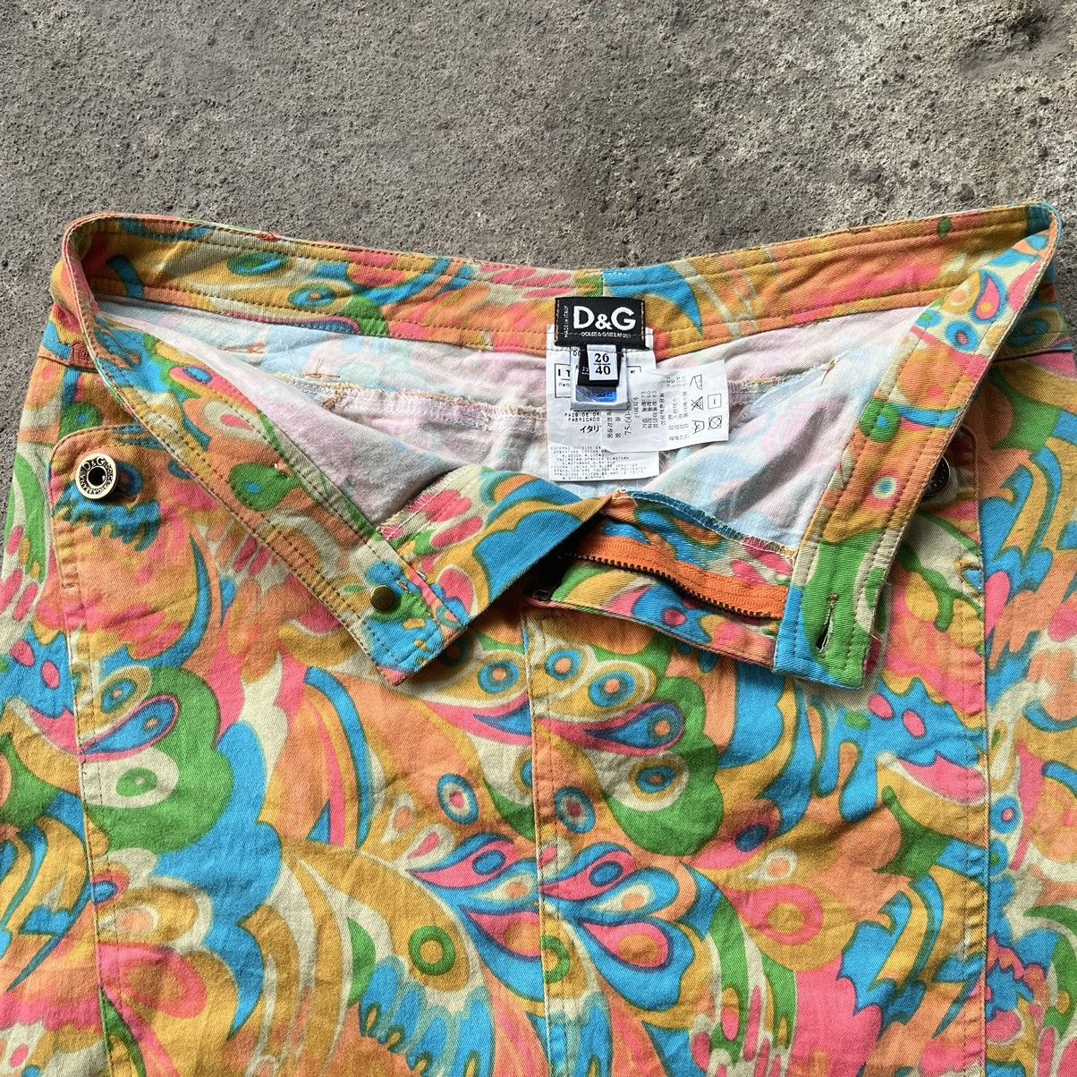 Dolce & Gabbana × Vintage Dolce & Gabbana Mini Skirt Size 29" - 10 Thumbnail