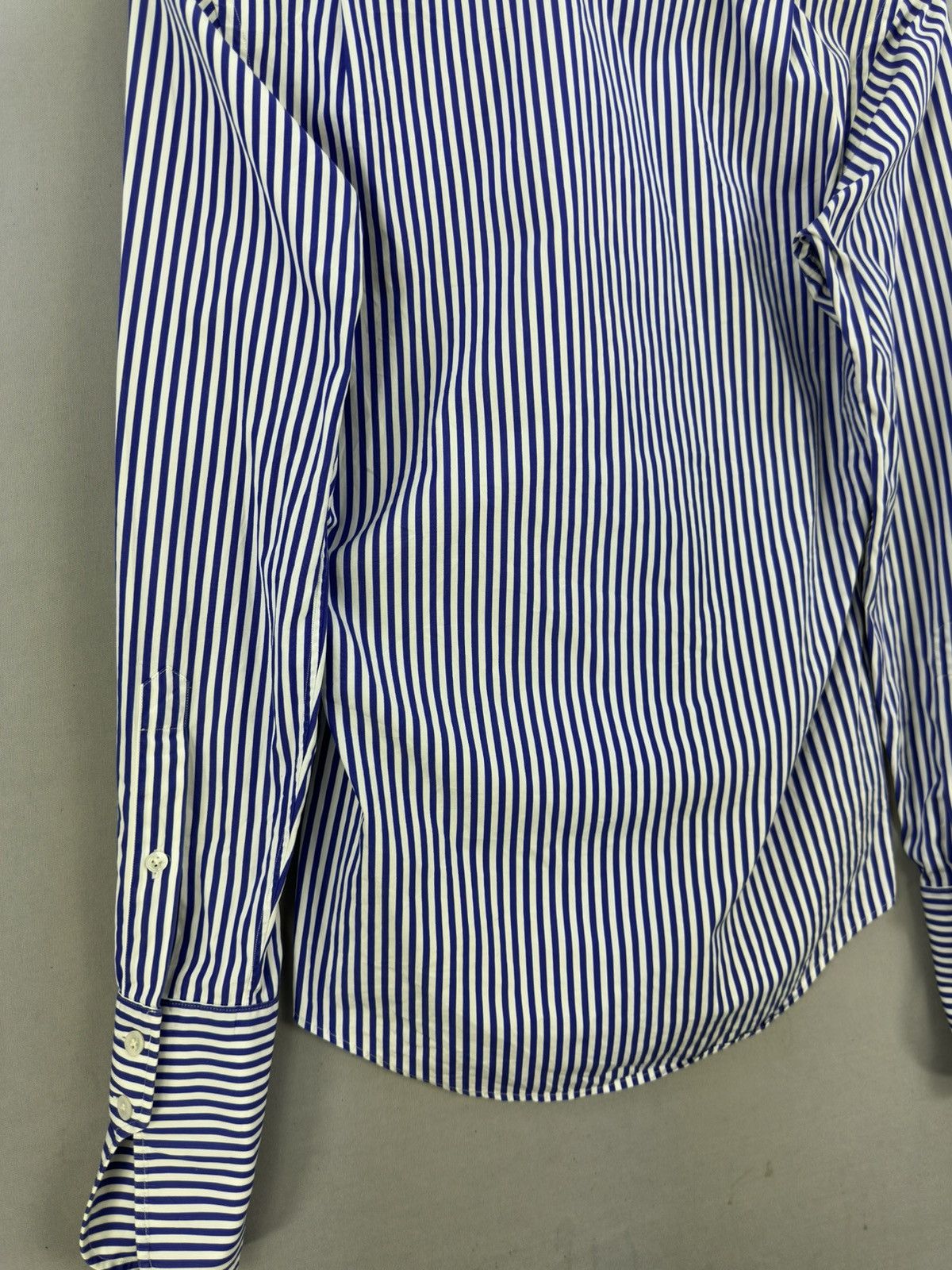 Alfred Dunhill Alfred Dunhill Made to Measure Stripes Flannel Shirt Size US XS / EU 42 / 0 - 6 Thumbnail