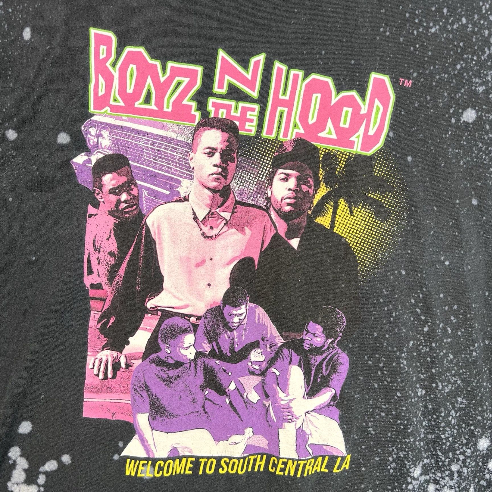 Vintage VINTAGE Boyz N The Hood Welcome To South Central Movie Promo T Shirt Adult 2XL XXL Black Size US XXL / EU 58 / 5 - 4 Thumbnail