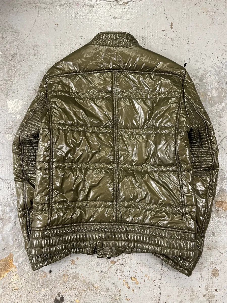 Daniele Alessandrini Daniele Alessandrini Green Patent Puffer British Puffer Jacket Size US M / EU 48-50 / 2 - 7 Thumbnail