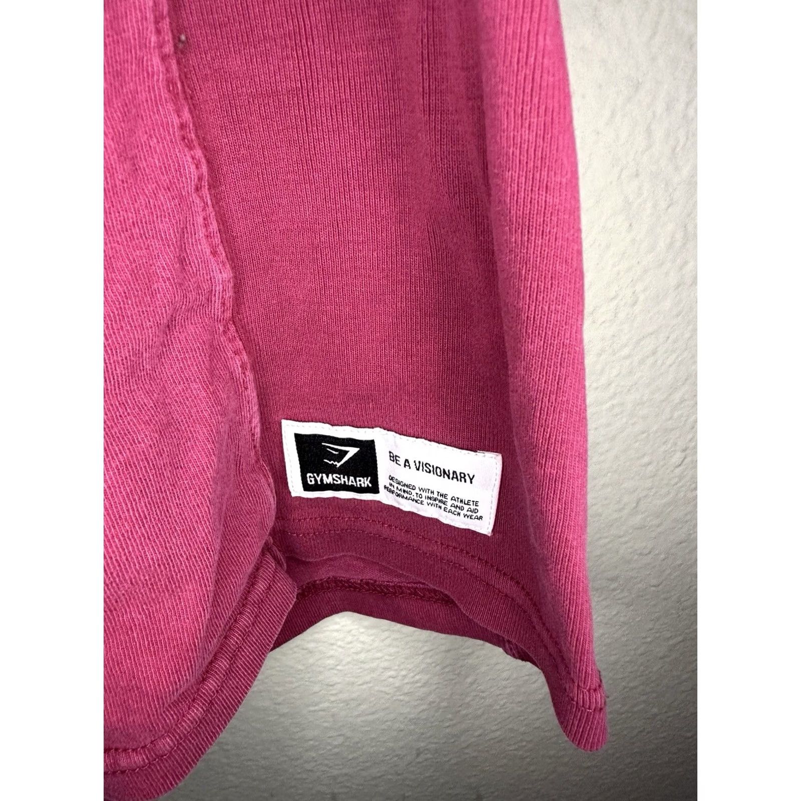 Gymshark GymShark Shirt Mens Small Workout Training Gym Athletic Embroidered Burgundy Size US S / EU 44-46 / 1 - 3 Thumbnail