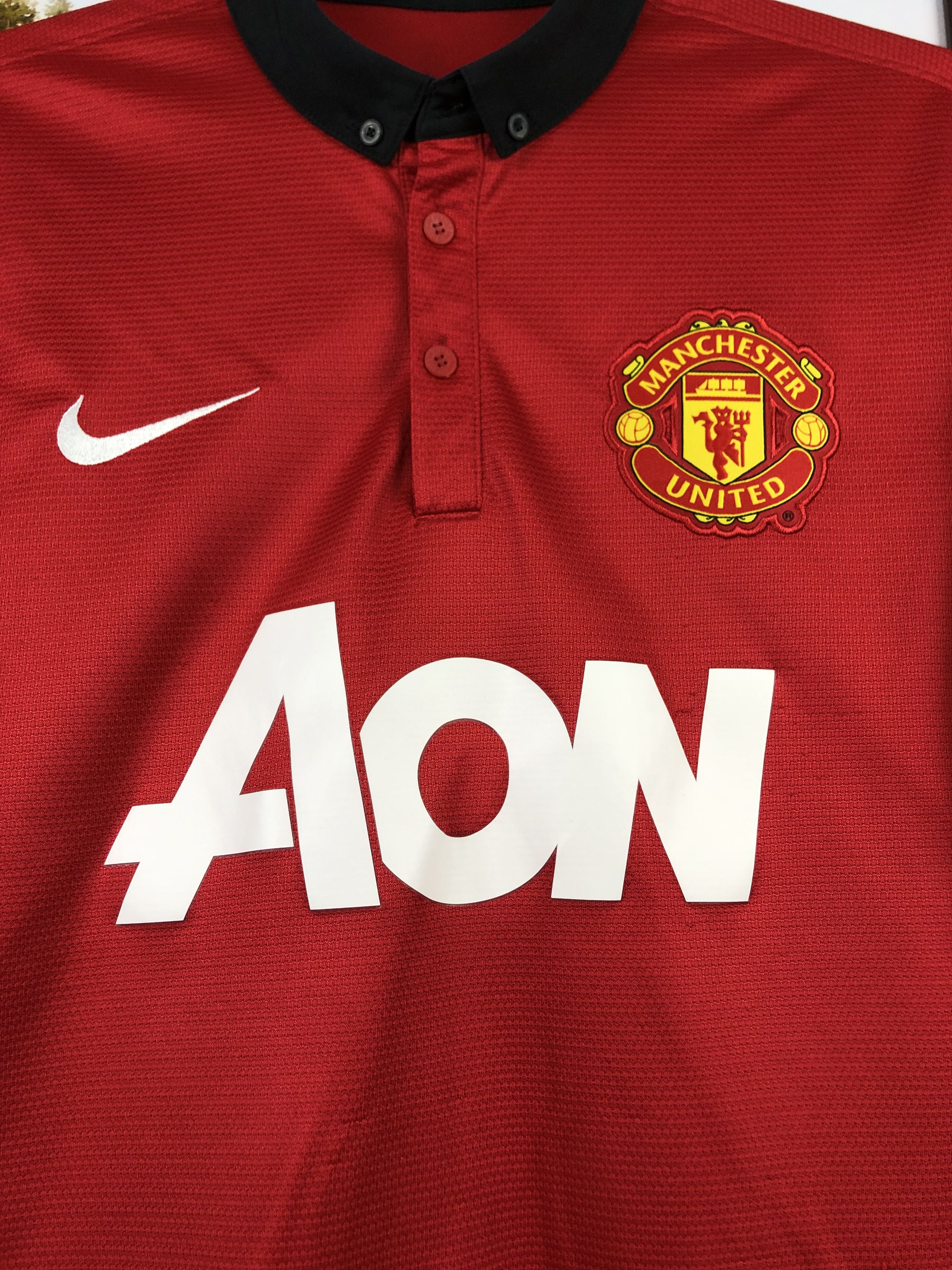 Nike Manchester United football shirt 2013 Soccer Nike Jersey Size US M / EU 48-50 / 2 - 5 Thumbnail