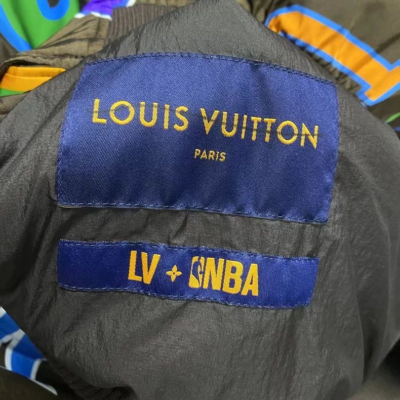 Louis Vuitton louis vuitton Brown NBA full logo jacket 2502-Nextarrow Size US M / EU 48-50 / 2 - 5 Thumbnail