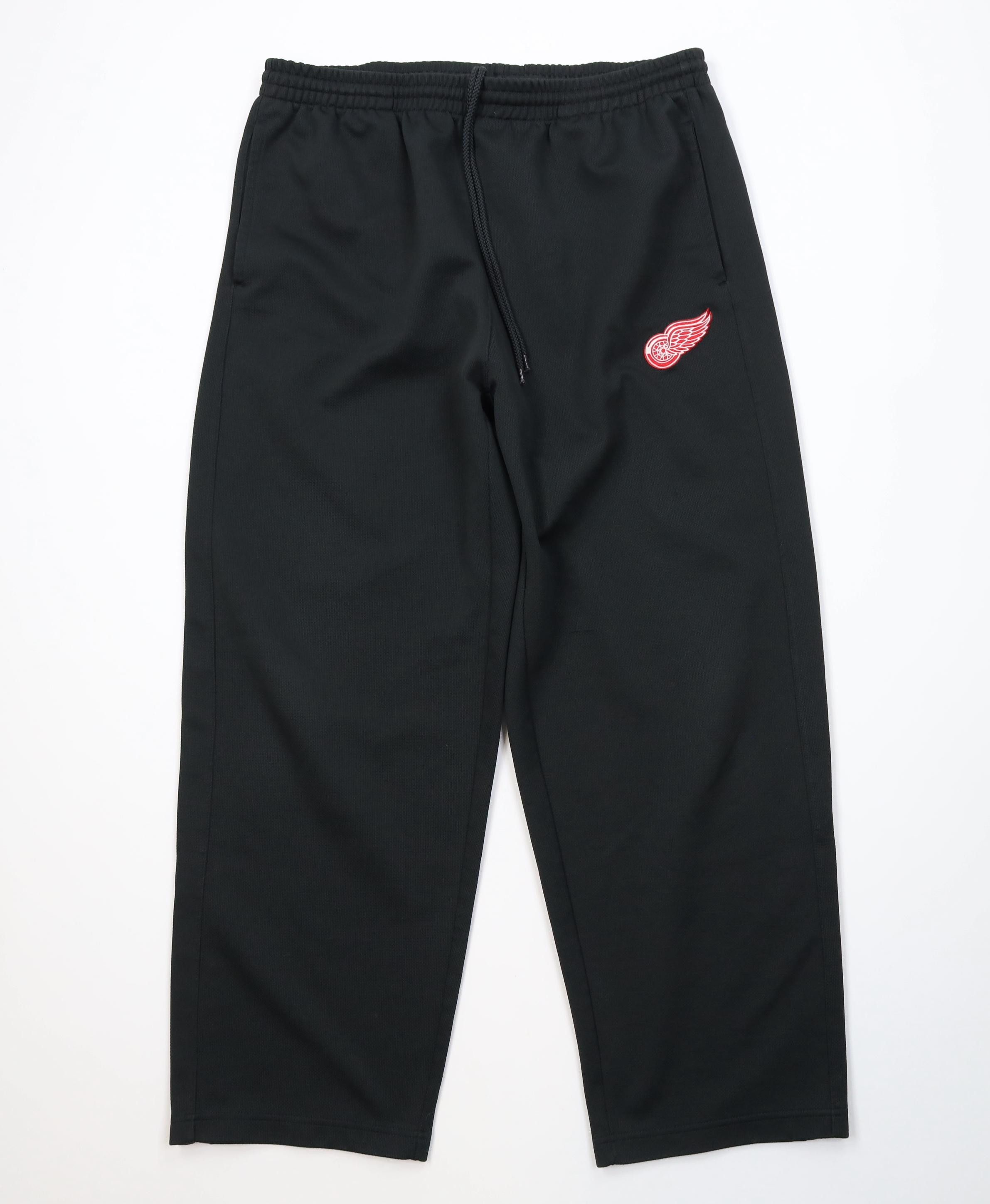 Vintage Vintage 90s Y2K NHL Red Wings Hockey Knit Wide Leg Pants Size US 36 / EU 52 - 1 Thumbnail