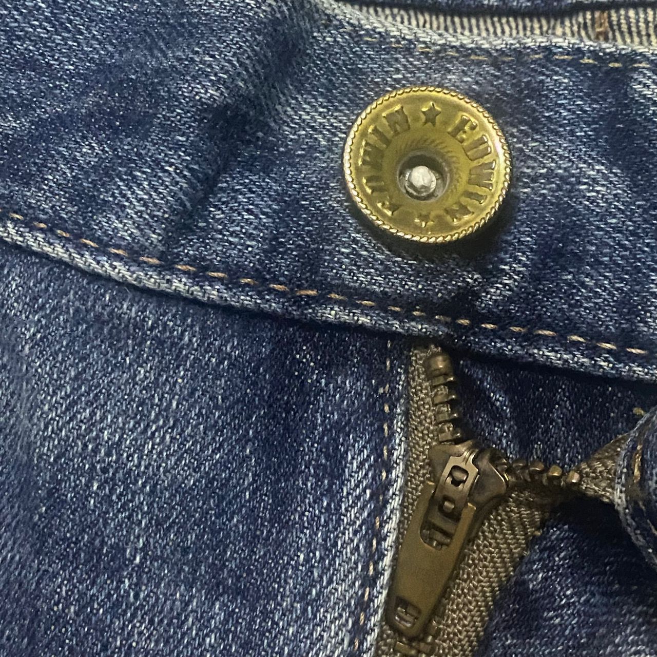 Edwin 💥Vintage Edwin Exclusive Vintage Distressed Denim Size US 33 - 10 Thumbnail