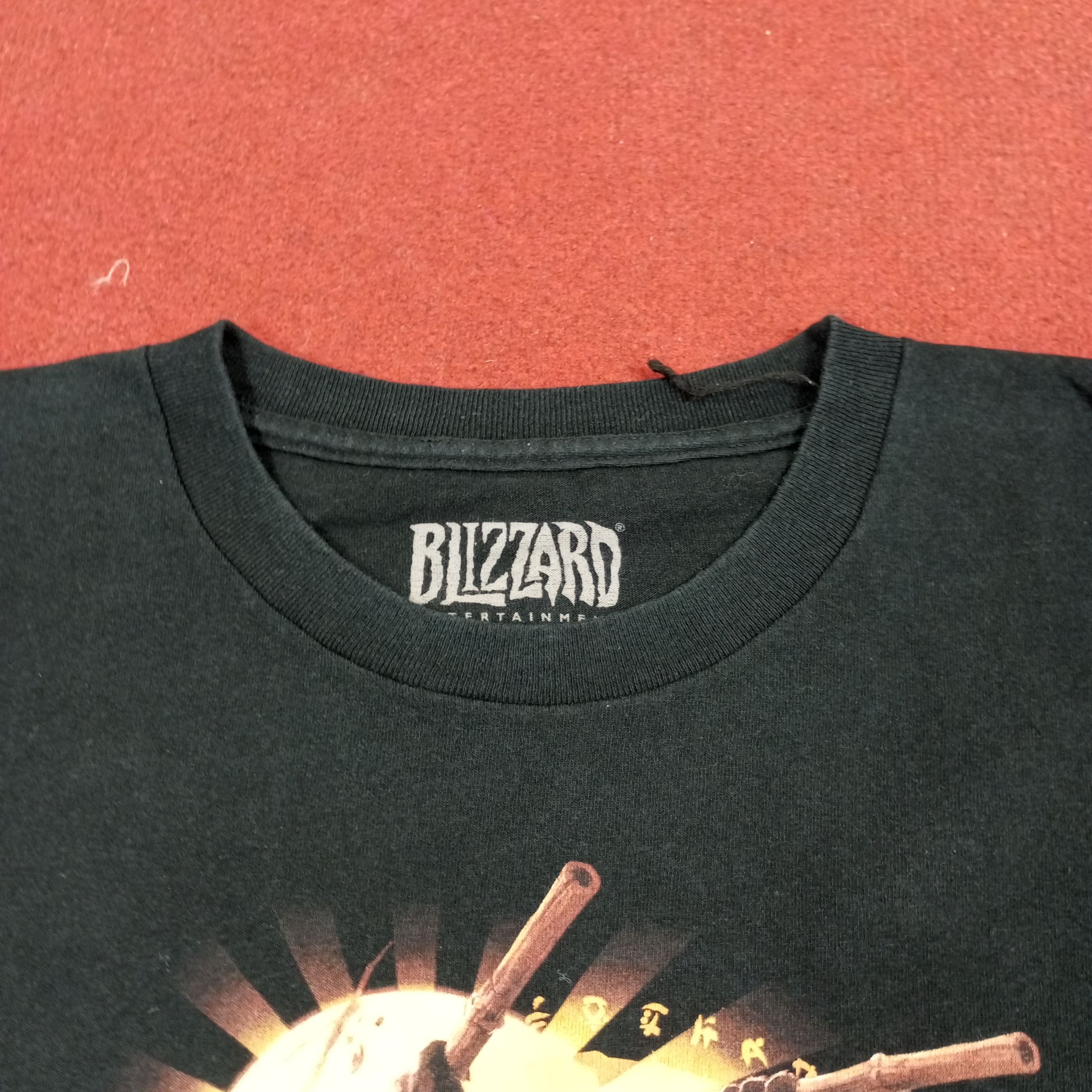 Playstation × The Game × Vintage World Of Warcraft Blizzard Games Promo Style Tshirt Size US XXL / EU 58 / 5 - 3 Thumbnail