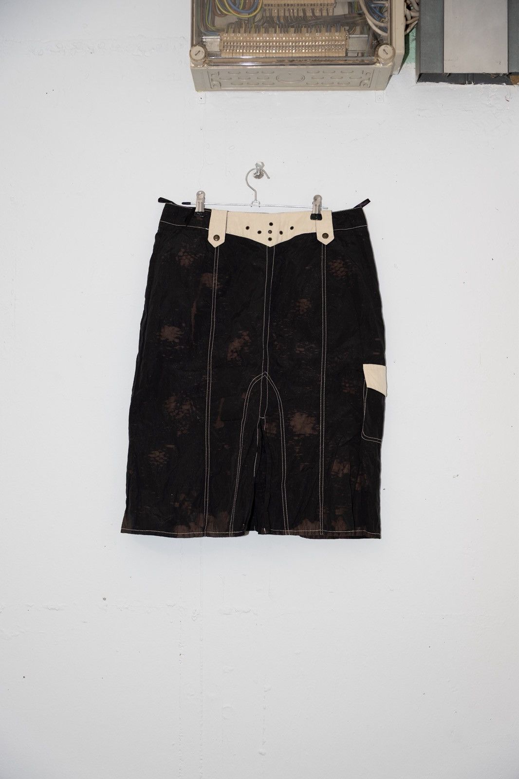 Other Battosaï Long Bleached Skirt Size 26" / US 2 / IT 38 - 2 Thumbnail