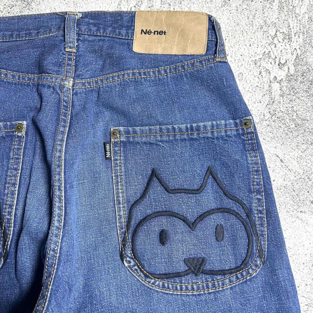 Issey Miyake Vintage 90s Denim Net-net Big Pocket Size US 28 / EU 44 - 14 Thumbnail