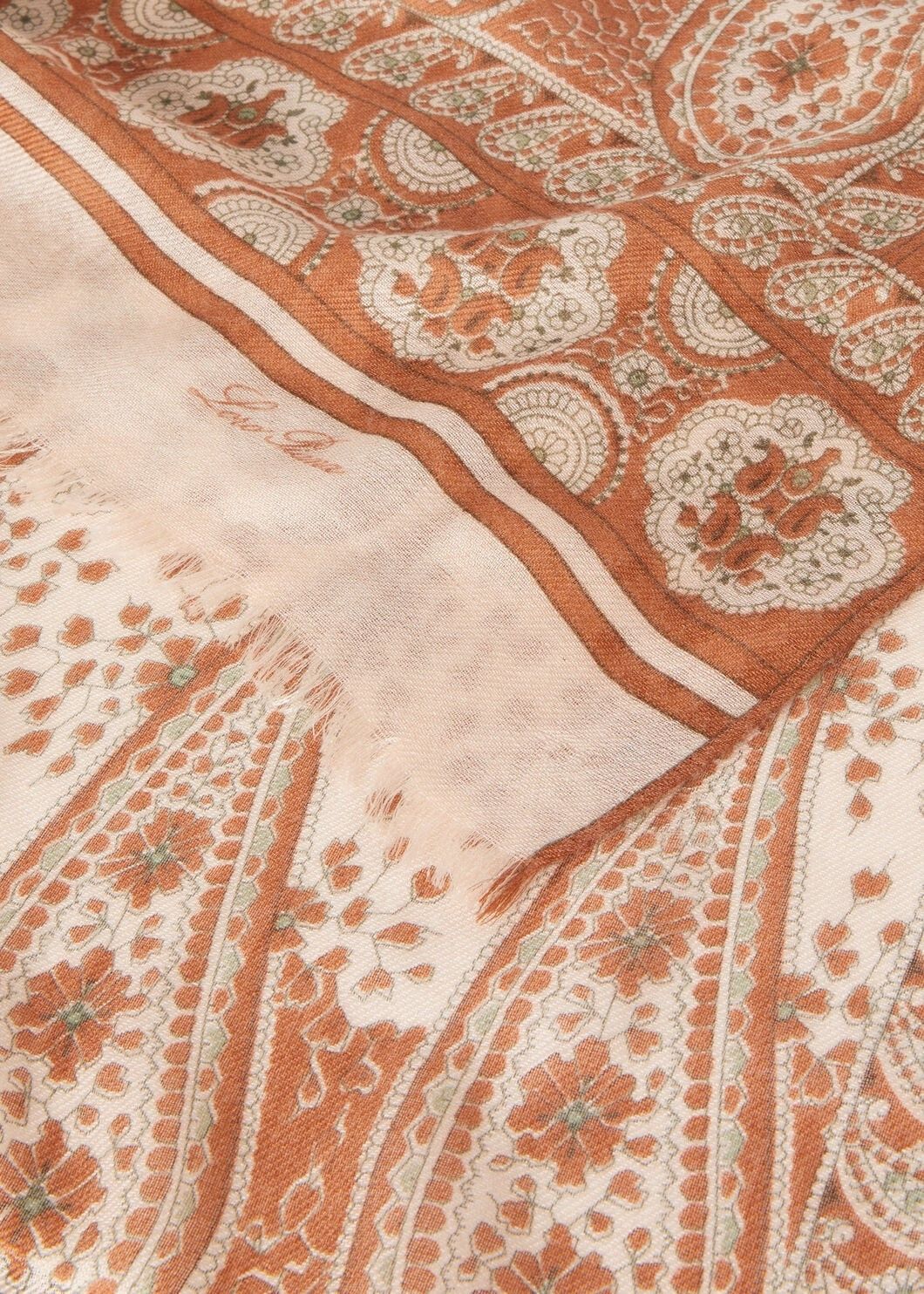 Loro Piana o1w1db10725 FAO6954 Size: OS / Maxi Fenera Stole Multicolor Size ONE SIZE - 3 Thumbnail