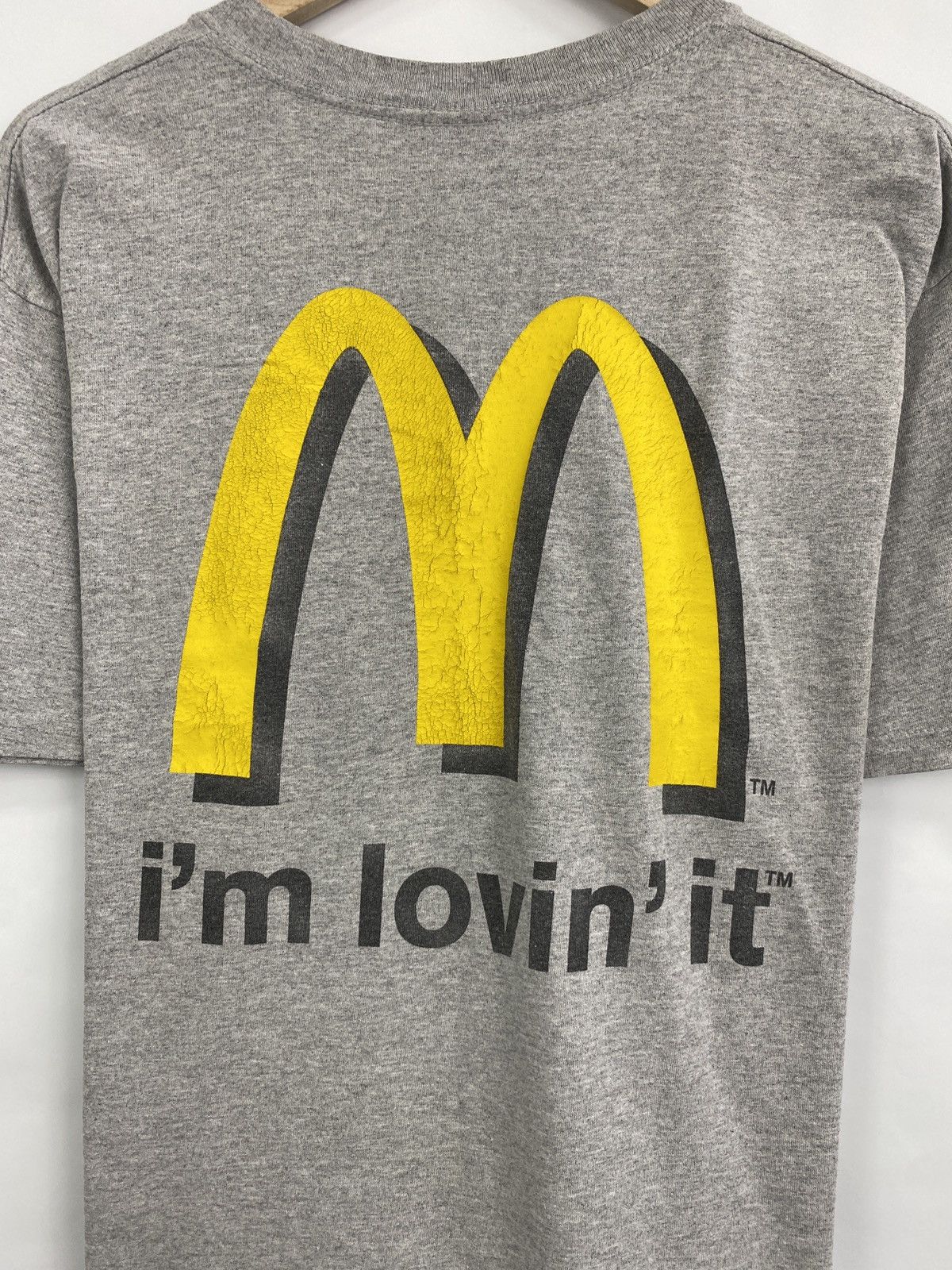 USA Olympics 🇺🇸 Vintage 2004 Macdonald I’m Lovin It T-Shirt Retro Rare Y2K Size US L / EU 52-54 / 3 - 4 Thumbnail