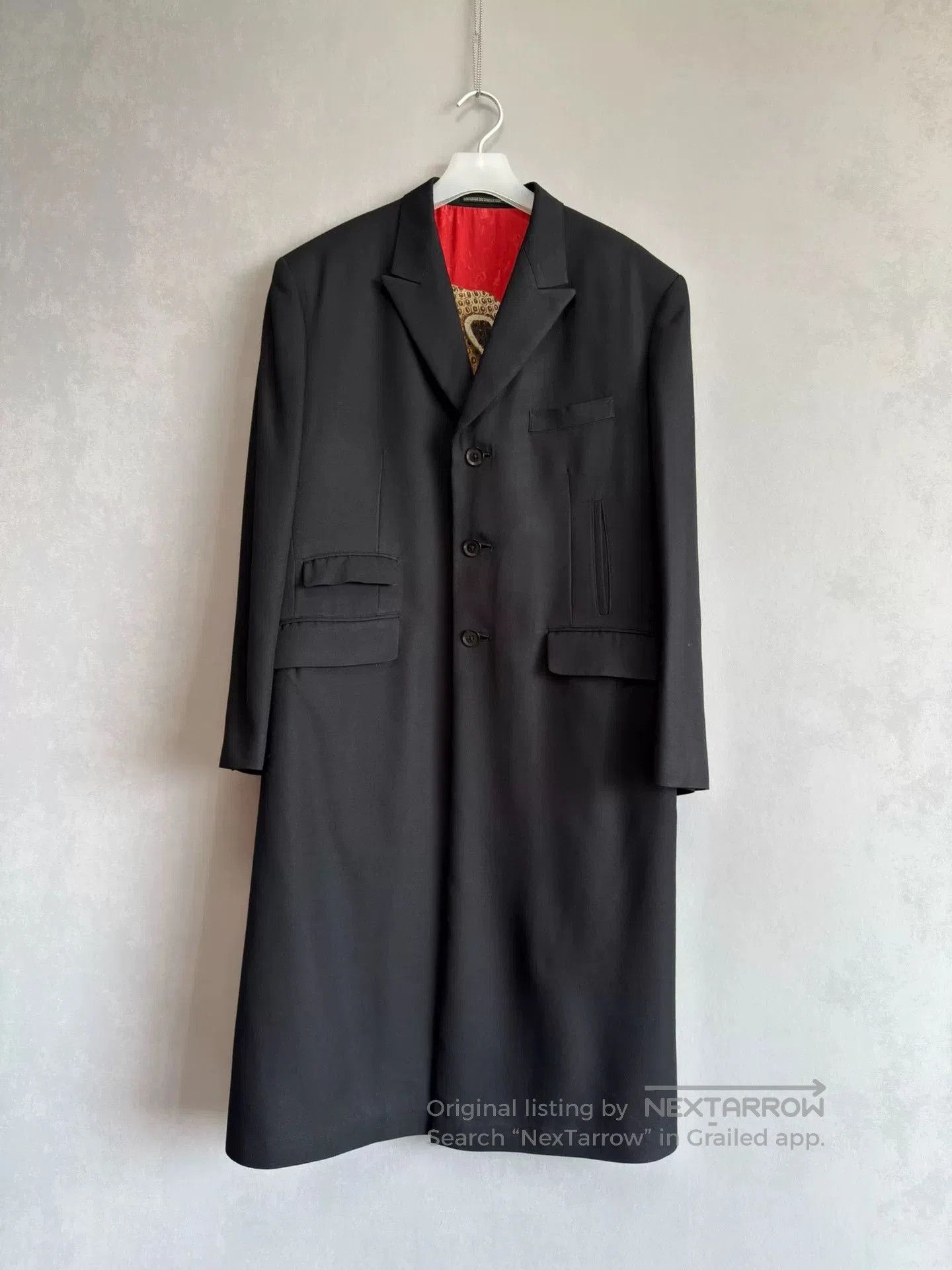 Yohji Yamamoto yohji yamamoto 09aw snake coat. Size S / US 4 / IT 40 - 2 Thumbnail