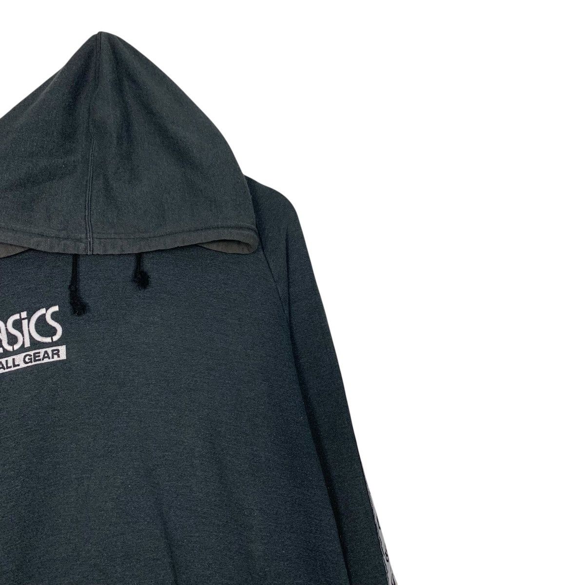 Asics Vintage 90’s ASICS Side Tape Pullover Hoodies #3551-C162 Size US L / EU 52-54 / 3 - 4 Thumbnail