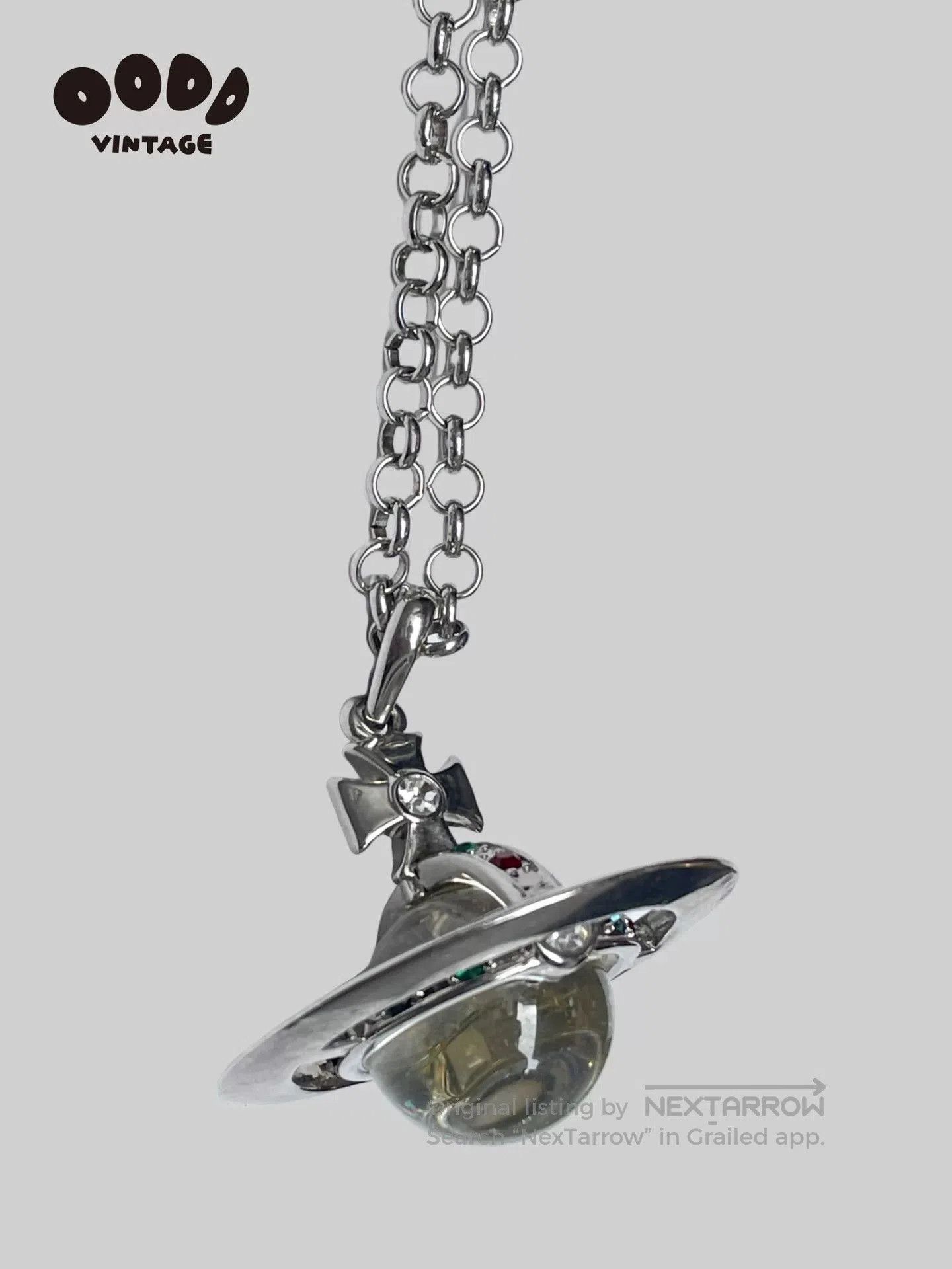 Vivienne Westwood Vivienne Westwood Orb Saturn Necklace. Size ONE SIZE - 7 Thumbnail