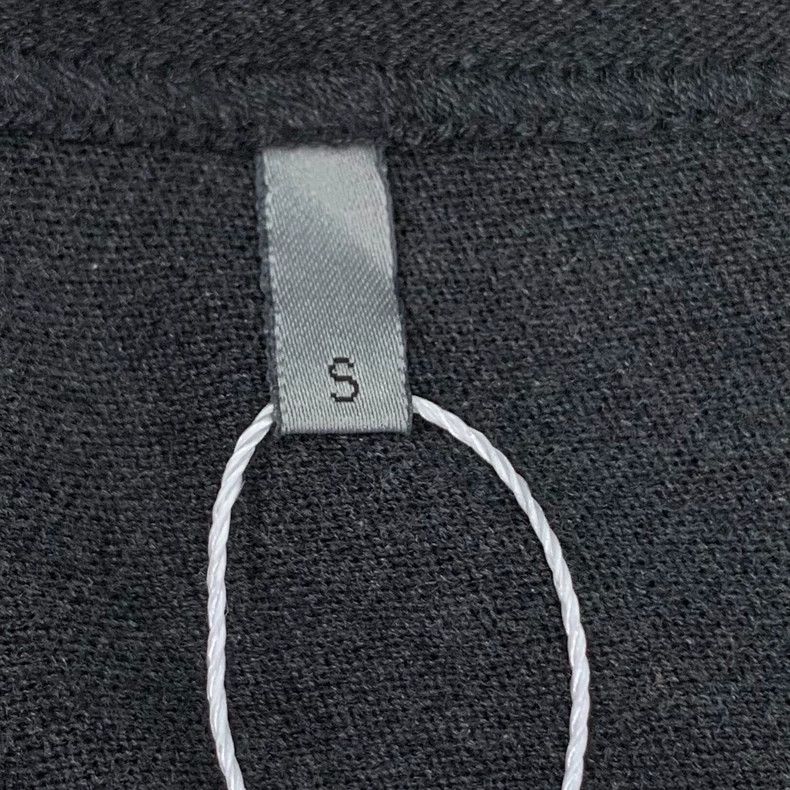 Dior Dior Black and gray logo mulberry silk cardigan jacket 2501 Size US S / EU 44-46 / 1 - 6 Thumbnail