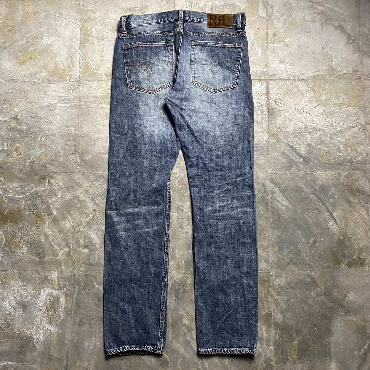 RRL Ralph Lauren RRL Ralph Lauren SF Shuttle Woven Selvedge Denim Jeans Size US 33 - 5 Thumbnail