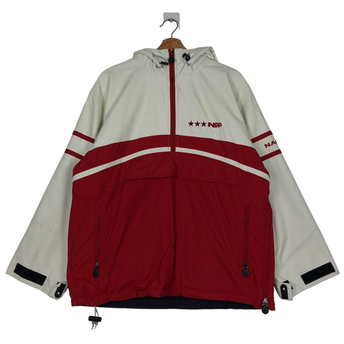 Vintage 🔥VINTAGE SKI JACKET MULTI POCKET BIKER NAKED JAPAN Size US L / EU 52-54 / 3 - 12 Thumbnail