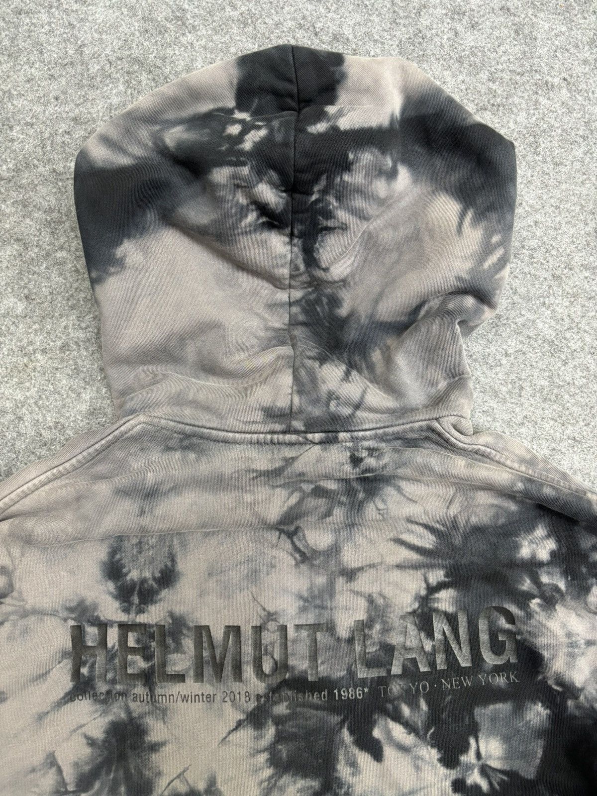 Helmut Lang Archival 2018 AW Helmut Lang Tye Dye Hoodie F573 Size US M / EU 48-50 / 2 - 5 Thumbnail
