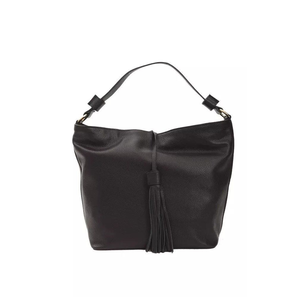 Other Pompei Donatella Black Leather Shoulder Bag Size ONE SIZE - 3 Thumbnail