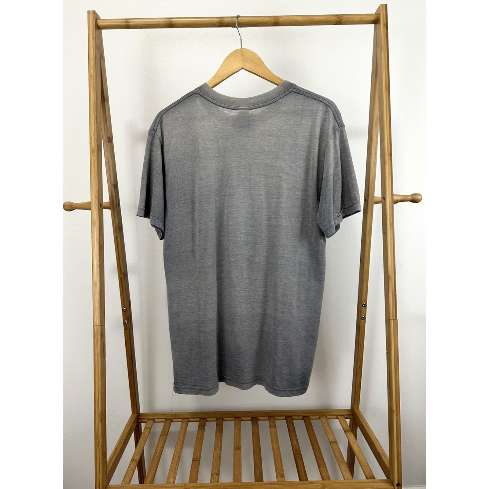 Stafford VTG Stafford WIP Workwear Pocket T-Shirt M Navy Ashe Gray Grunge 90s Mens Size US M / EU 48-50 / 2 - 2 Thumbnail