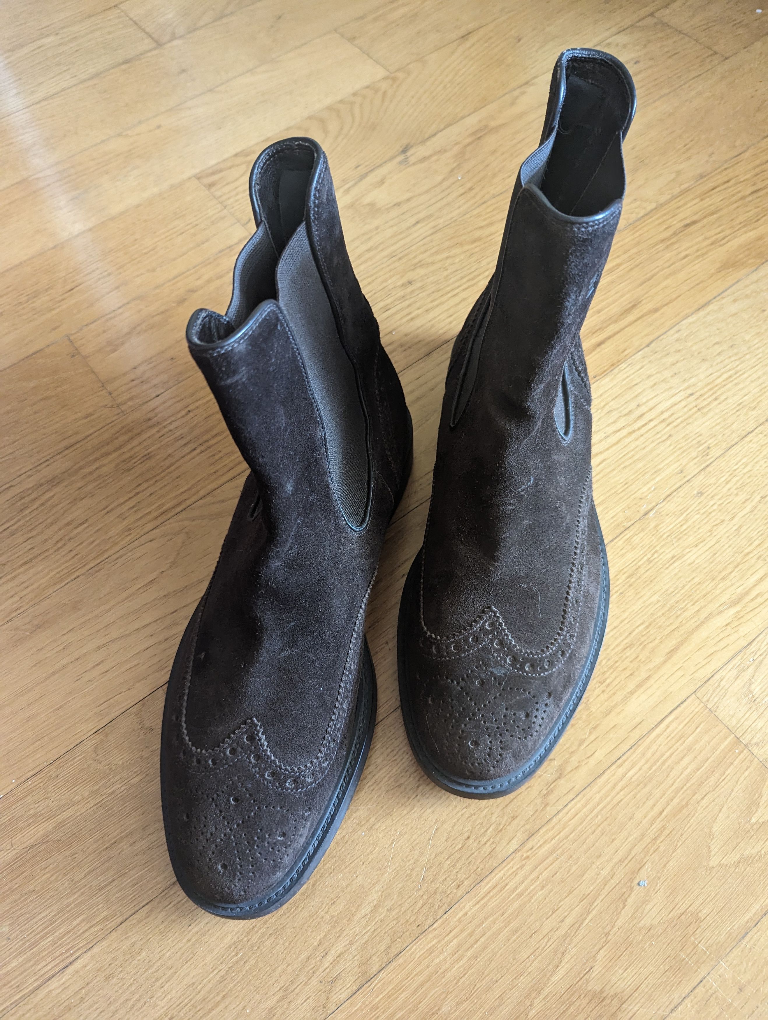 Fratelli Rossetti × Handmade Fratelli Rossetti Chelsea Boots 8UK Size US 9 / EU 42 - 1 Thumbnail