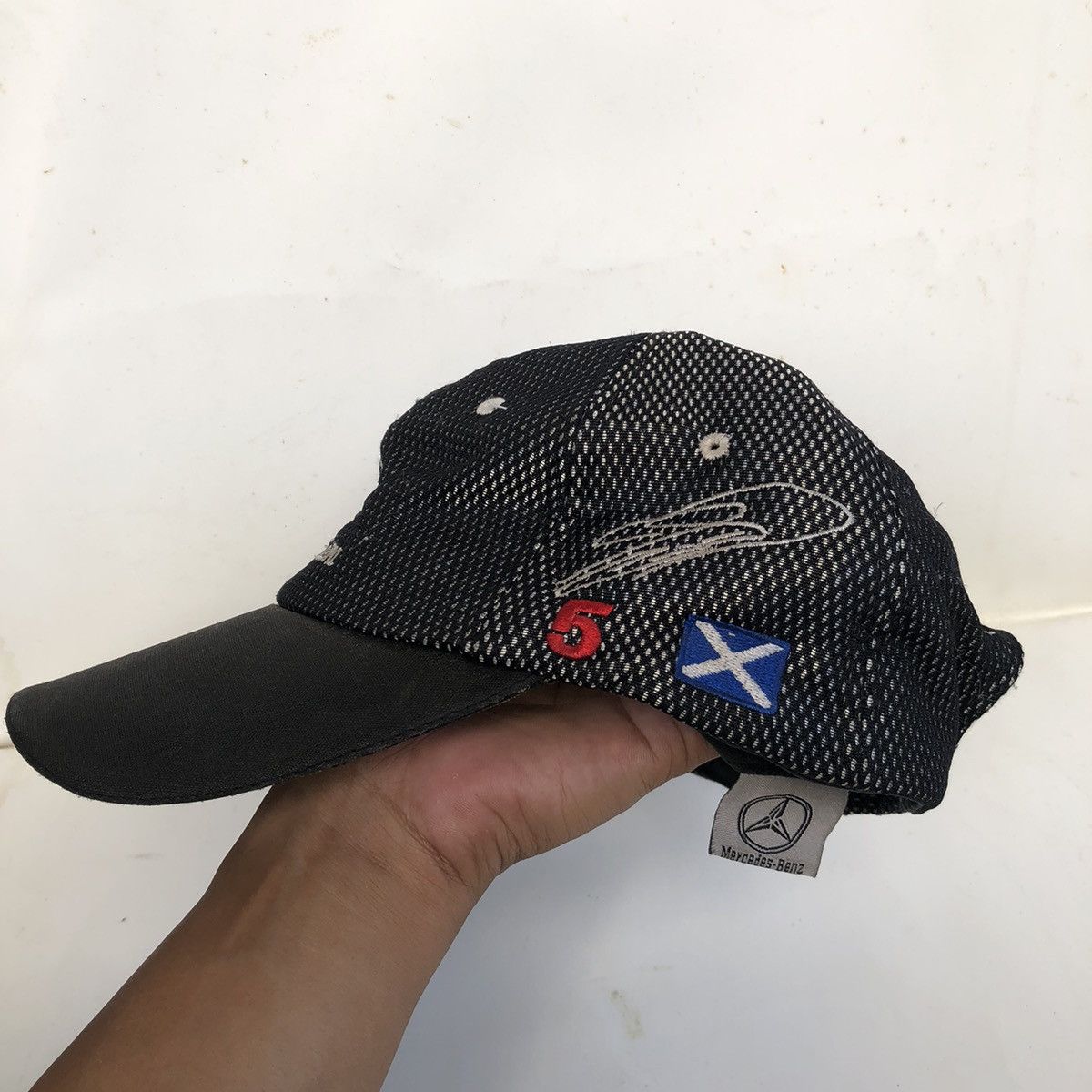 If Six Was Nine × Le Grande Bleu (L.G.B.) × Mercedes-Benz Distressed Rare Mercedez benz x Word Championship 2005 CAP Size ONE SIZE - 4 Thumbnail