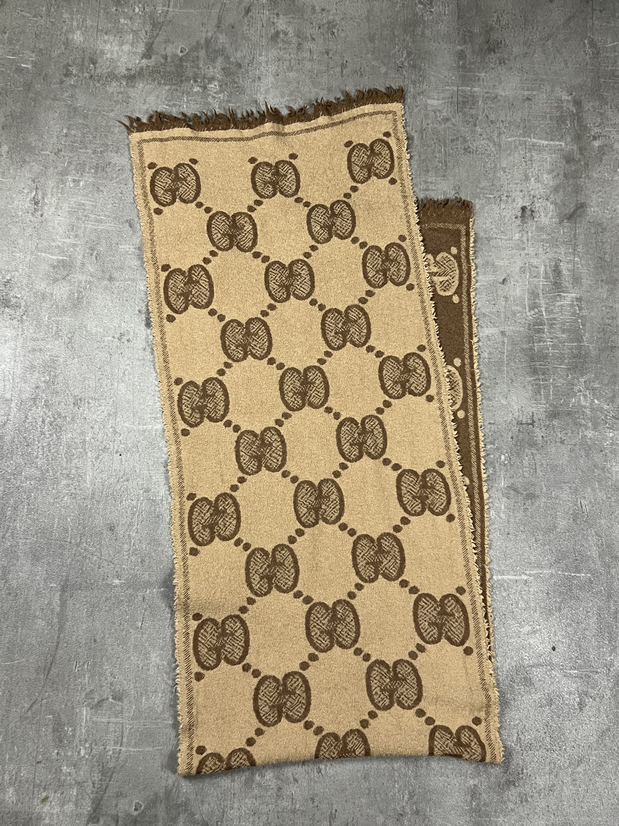 Gucci gucci monogram for women size 45x195 wool Size ONE SIZE - 7 Thumbnail