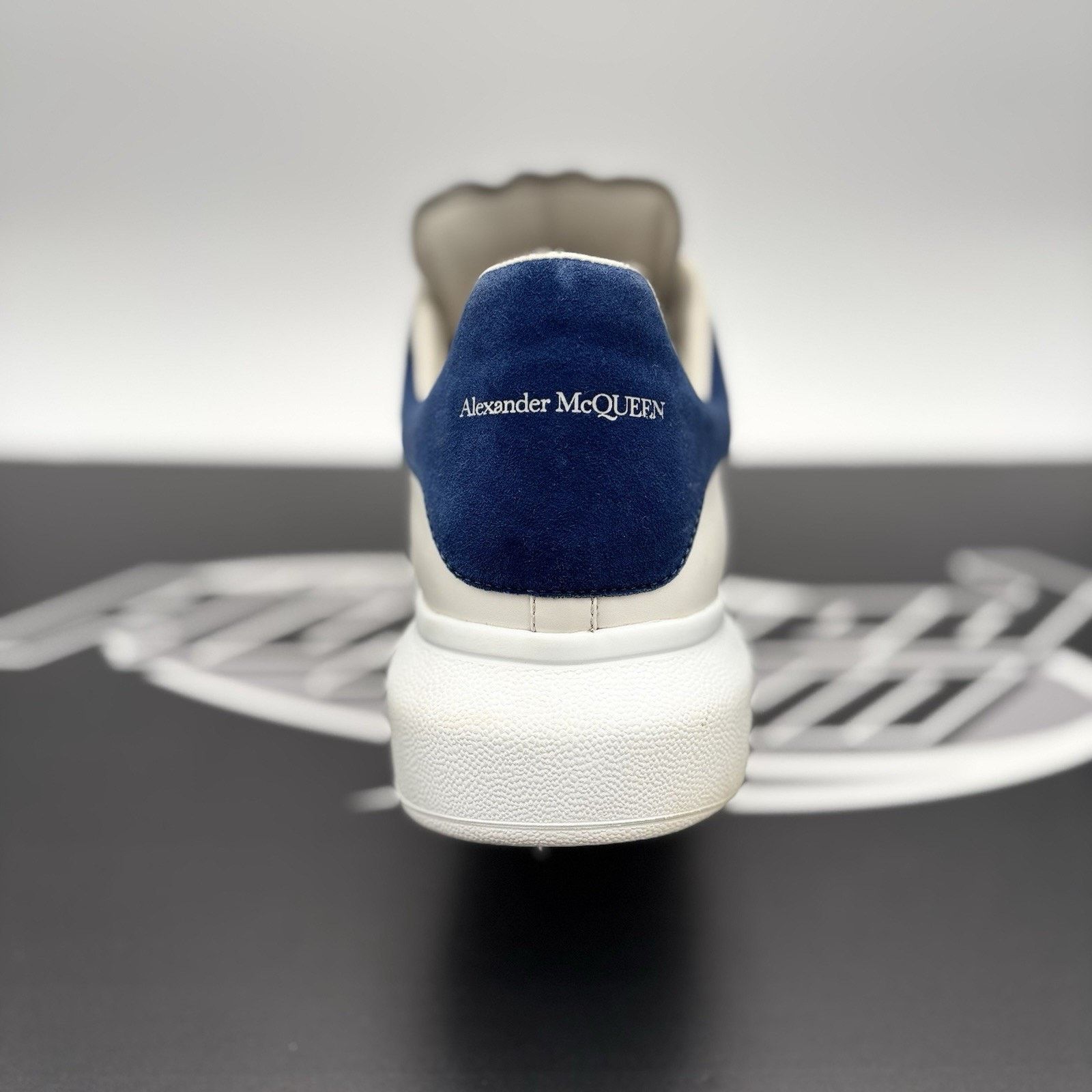 Alexander McQueen Alexander McQueen Oversized ' White, Blue ' | GREAT COND! Size US 12 / EU 45 - 3 Thumbnail