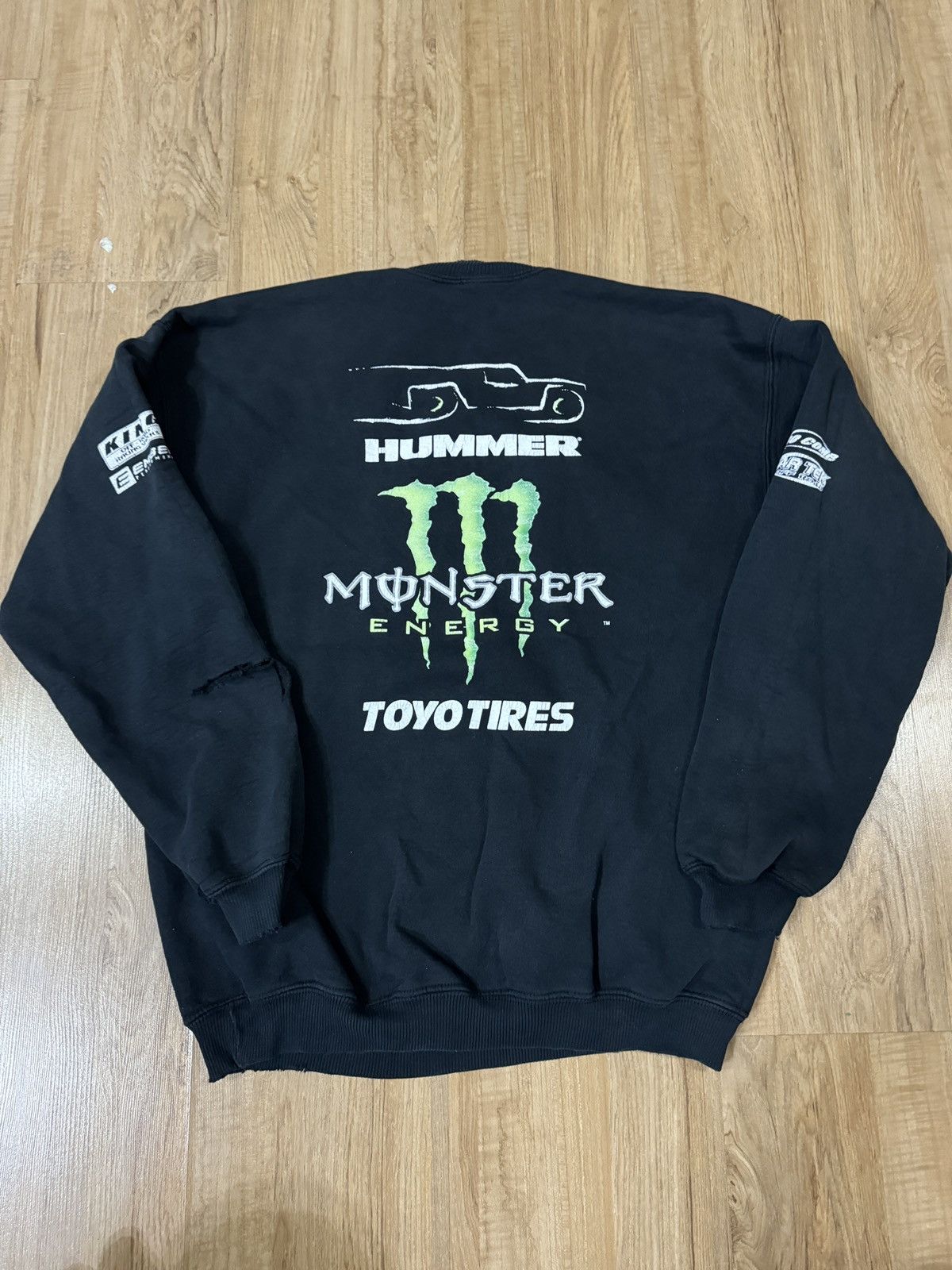 Vintage MONSTER ENERGY HOODIE Size US M / EU 48-50 / 2 - 5 Thumbnail
