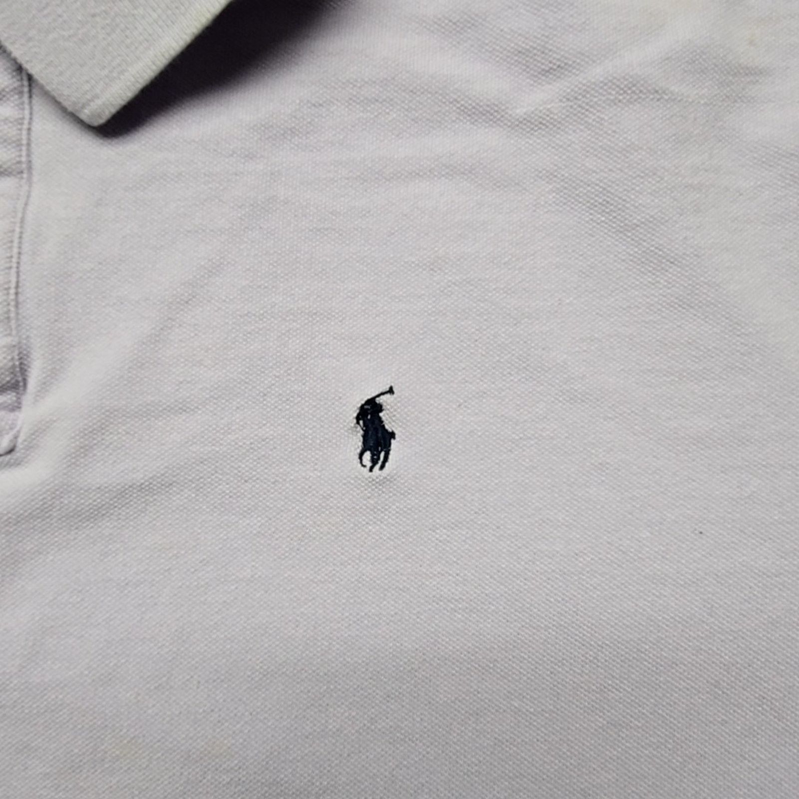 Polo Ralph Lauren Polo Ralph Lauren Mens Polo Lavender Purple Cotton XL Shirt Size US XL / EU 56 / 4 - 3 Thumbnail