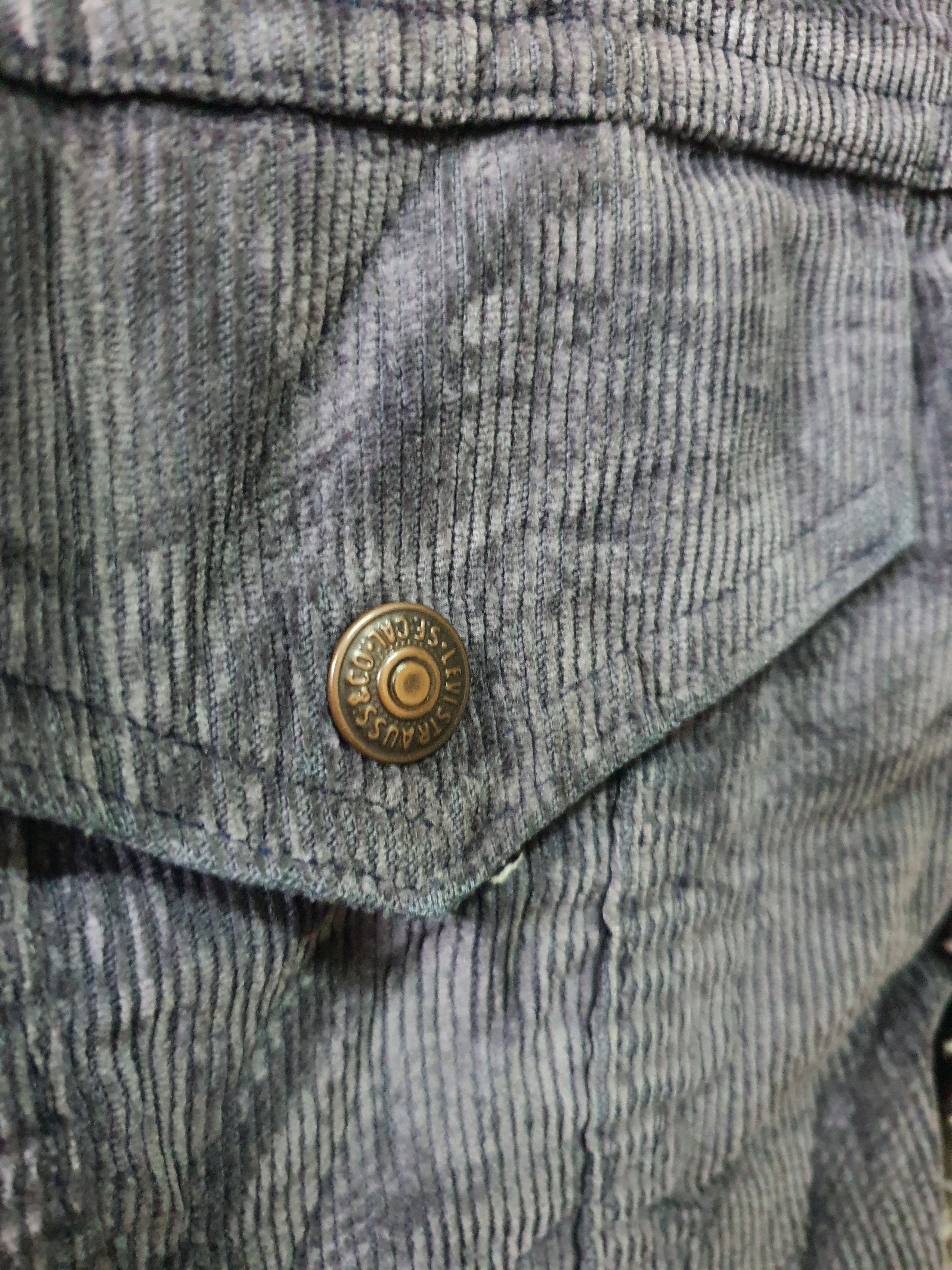Levi's 90s Levi's San Francisco denim sherpa jacket. Size US L / EU 52-54 / 3 - 4 Thumbnail