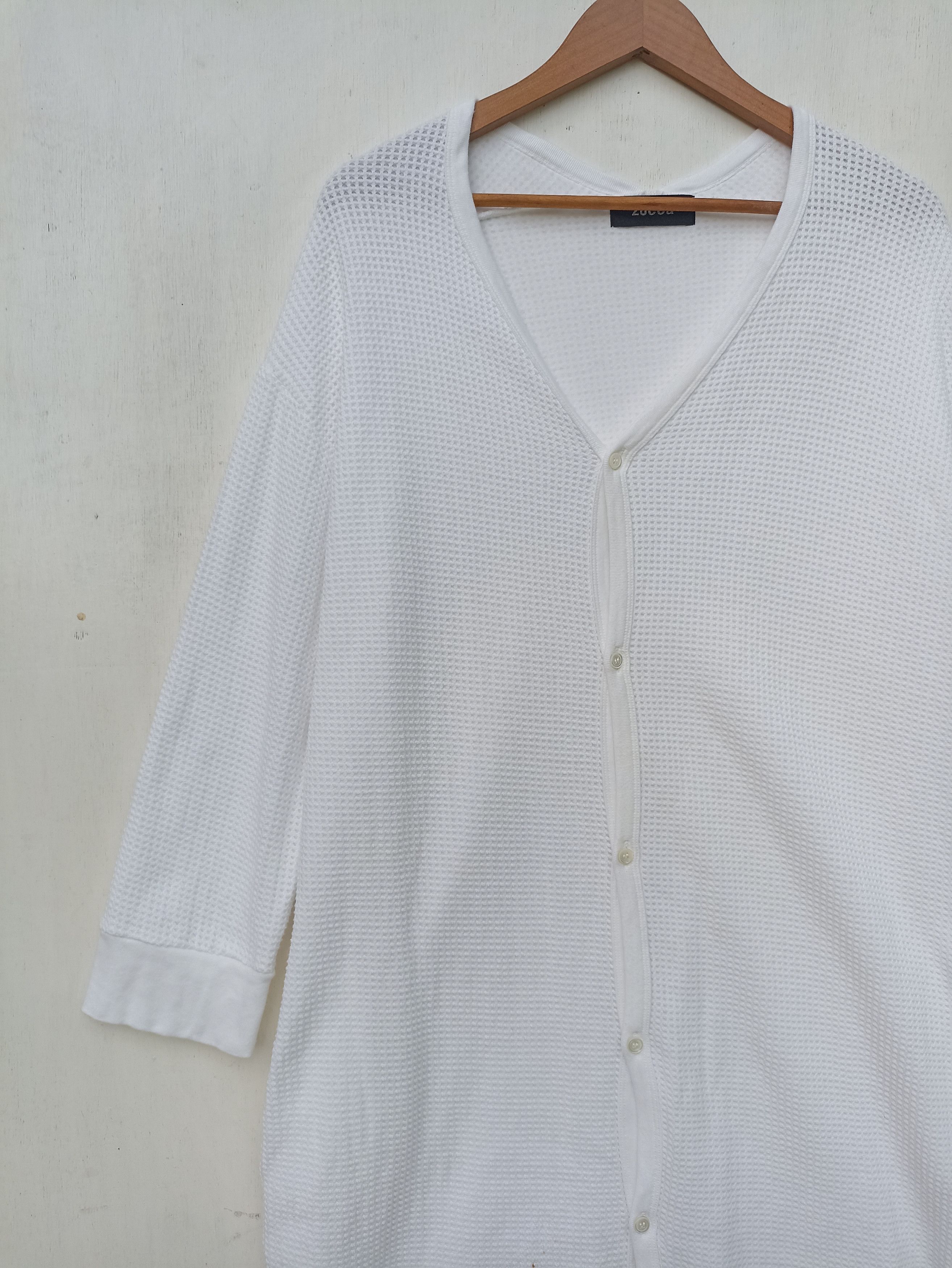 CABANE de ZUCCa × Issey Miyake × Zucca Zucca Cardigan by Issey miyake Zucca Long Cardigan Size US M / EU 48-50 / 2 - 3 Thumbnail