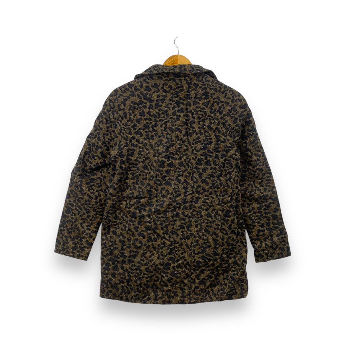 Zara ZARA GLEN 533 Collection Leopard Tiger Stripe Jacket Peacoat Size M / US 6-8 / IT 42-44 - 4 Thumbnail