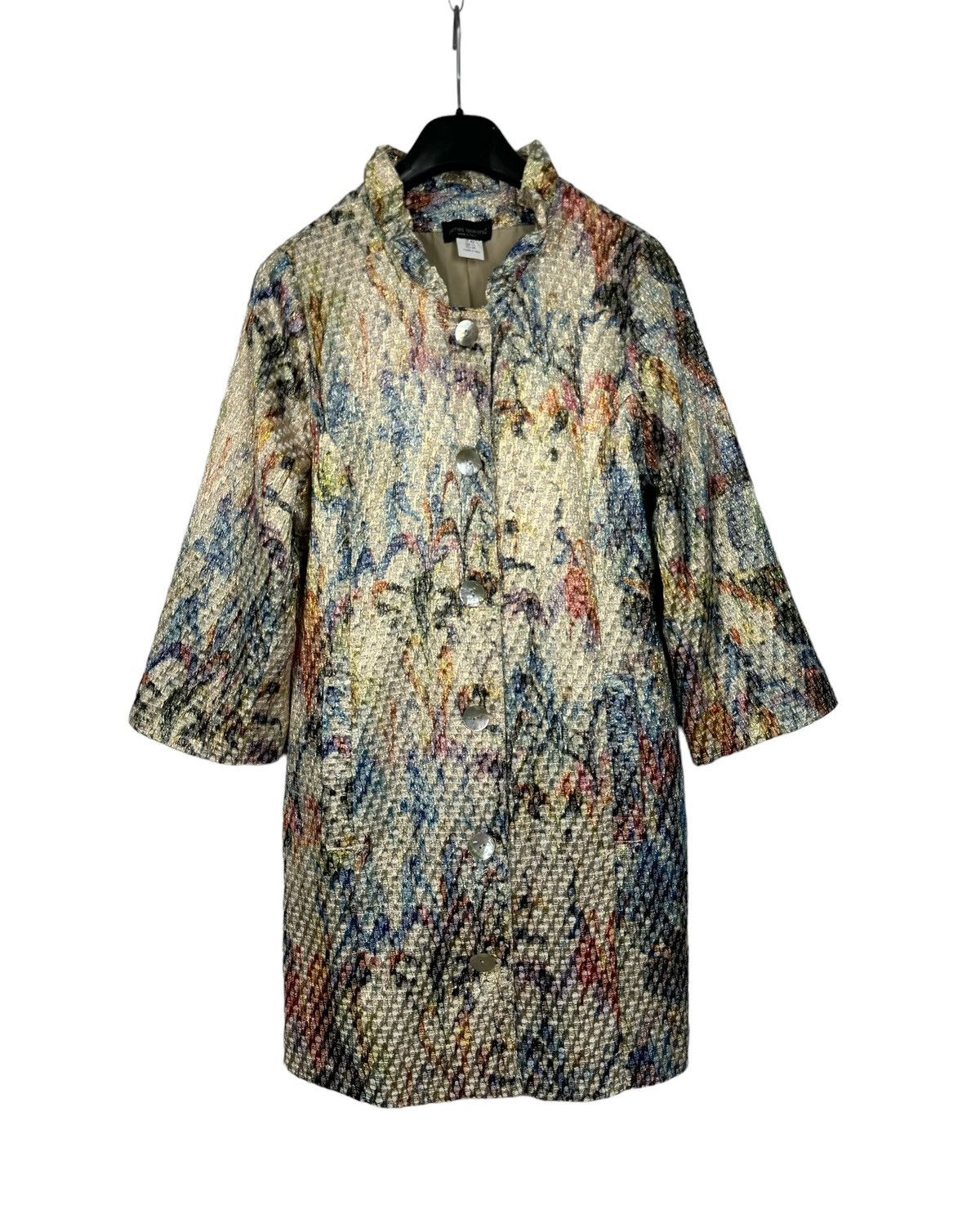 Other James Lakeland Multicolor Structured Coat Viscose size 42 Size M / US 6-8 / IT 42-44 - 8 Thumbnail