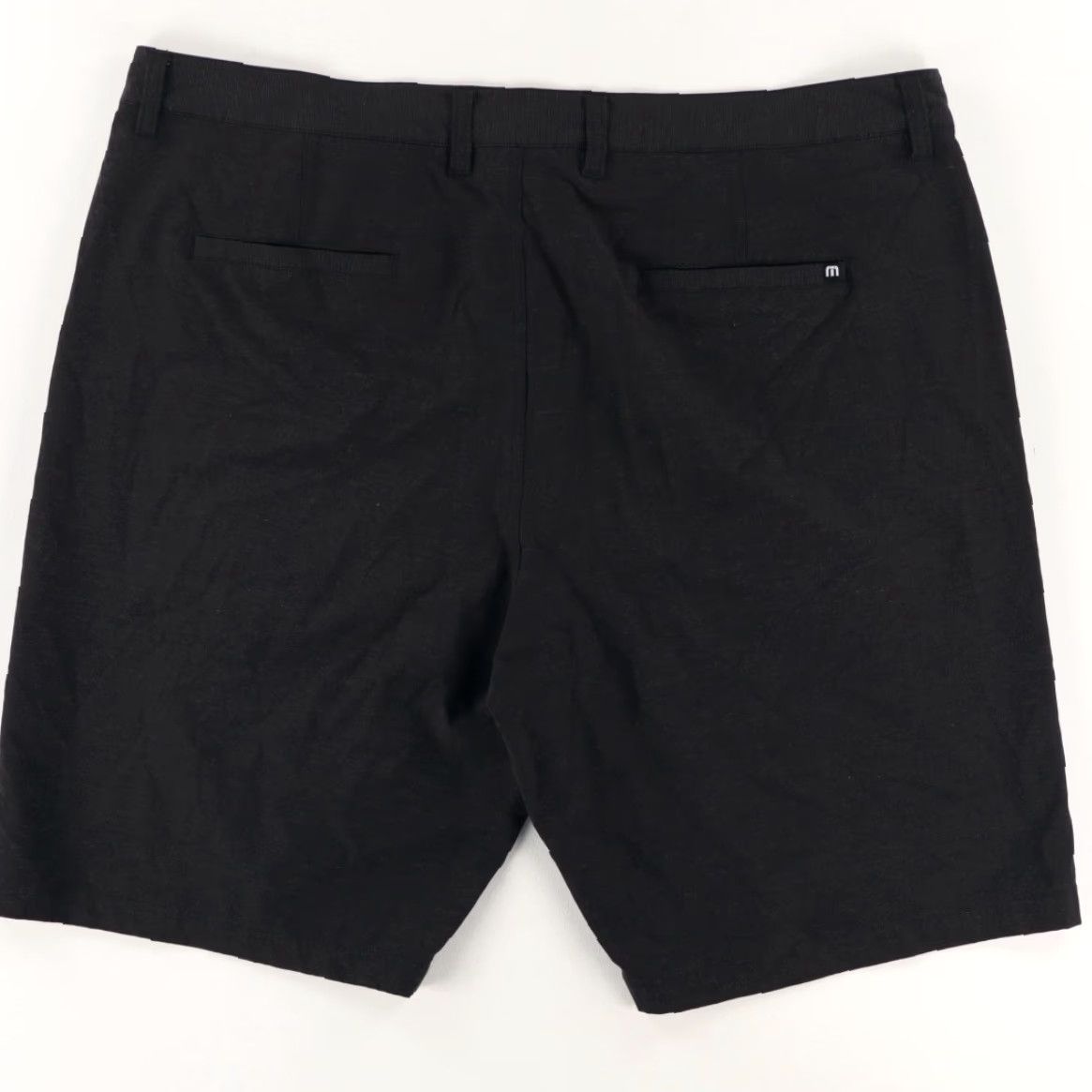 TravisMathew Travis Mathew Stretch Cotton Blend Woven Golf Shorts Black Men's 42 Size US 42 / EU 58 - 4 Thumbnail