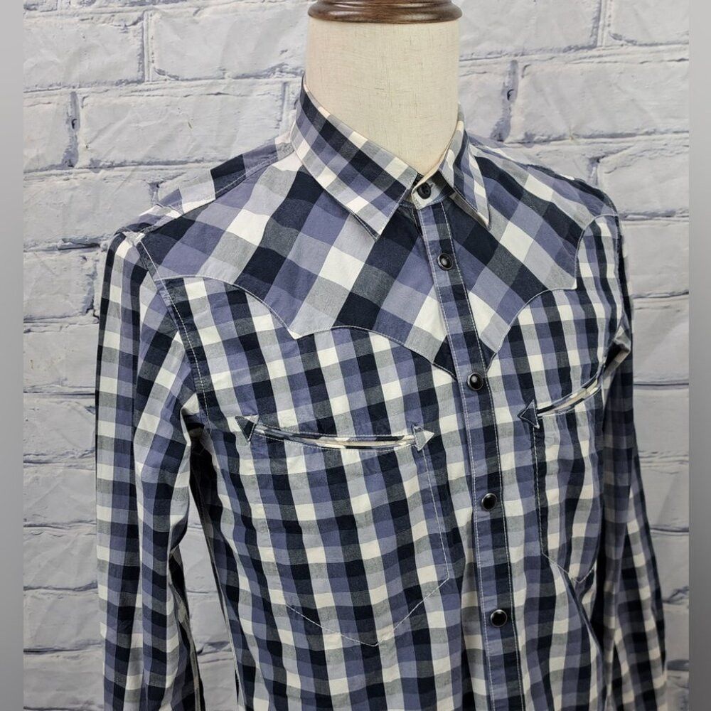 Levi's Levi's Men's Western Pearl Snap Shirt Special Edition HQ Pu Size US M / EU 48-50 / 2 - 6 Thumbnail