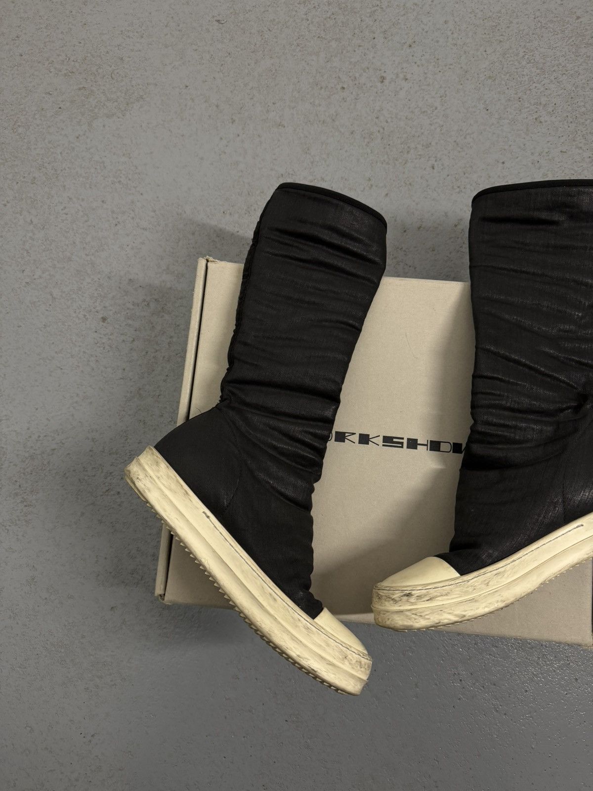 Rick Owens Drkshdw Rick Owens Drkshdw Socks With Box Size US 7 / IT 37 - 3 Thumbnail