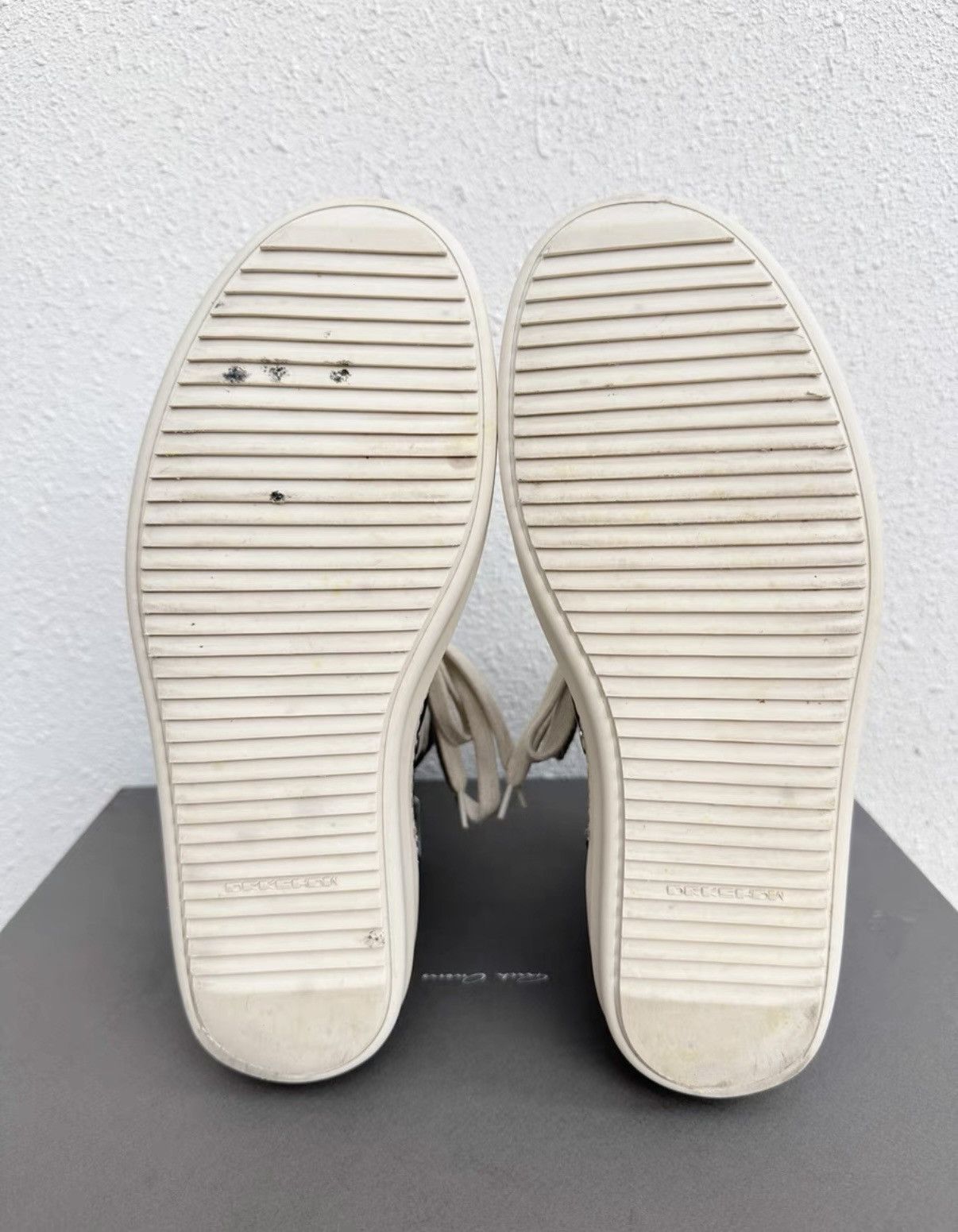 Rick Owens Rick Owens DRKSHDW Multi-Lace High-Top Canvas Size US 8.5 / EU 41-42 - 8 Thumbnail