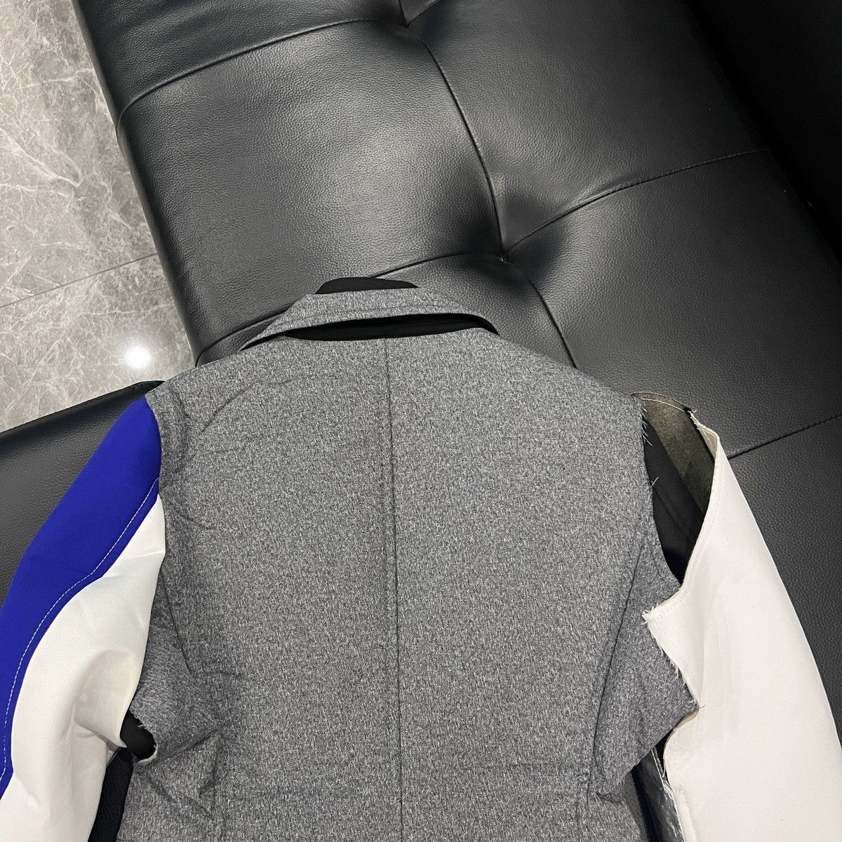 Comme des Garcons Homme Plus Comme des Garçons Homme Plus SS21 Runway Deconstructed Bonde Size 40S - 13 Thumbnail