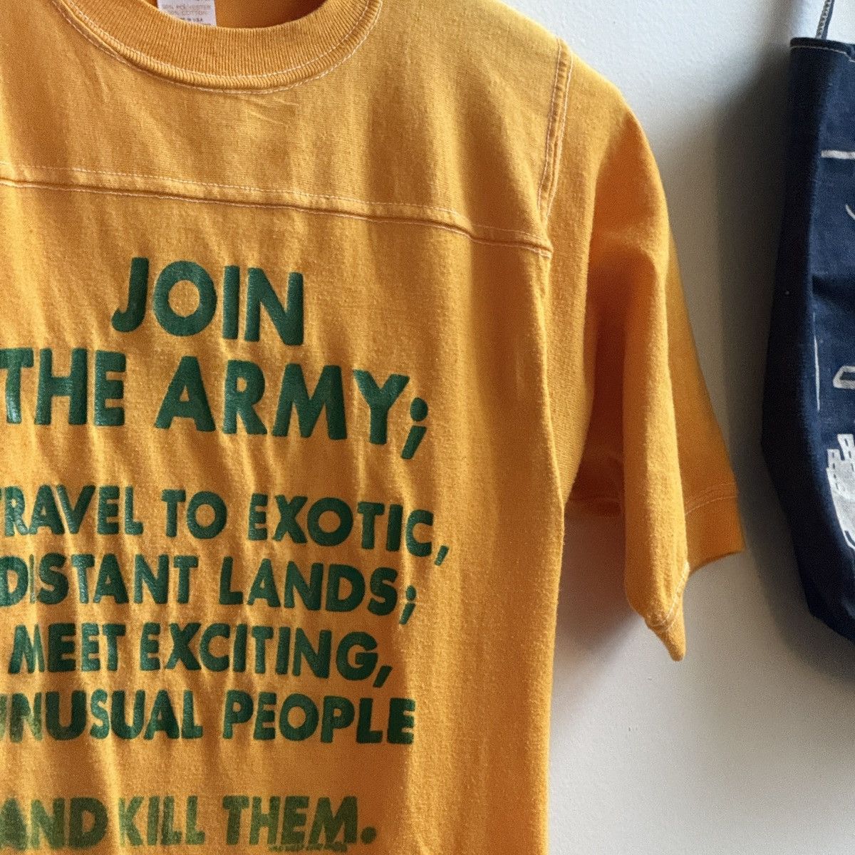 Vintage Vintage Anti War Tee Size US S / EU 44-46 / 1 - 4 Thumbnail