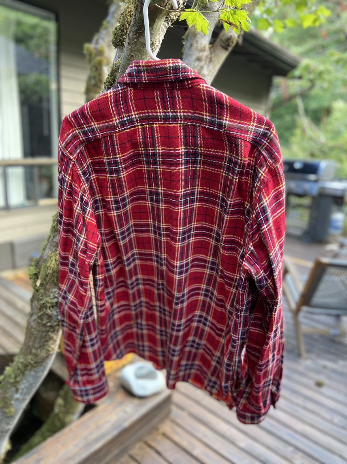 Engineered Garments Nepenthes Engineered Garments Plaid Flannel Work Shirt Size US XL / EU 56 / 4 - 3 Thumbnail