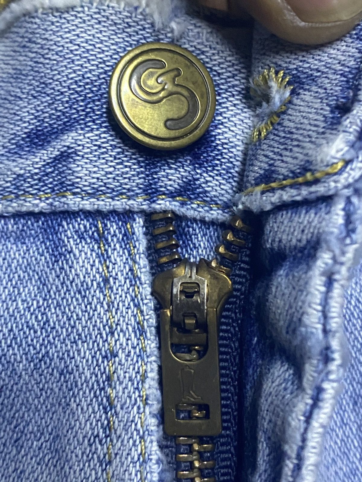 Sandro × Wrangler Vintage Wrangler George Strait Blue Wash Jeans Size US 34 / EU 50 - 10 Thumbnail