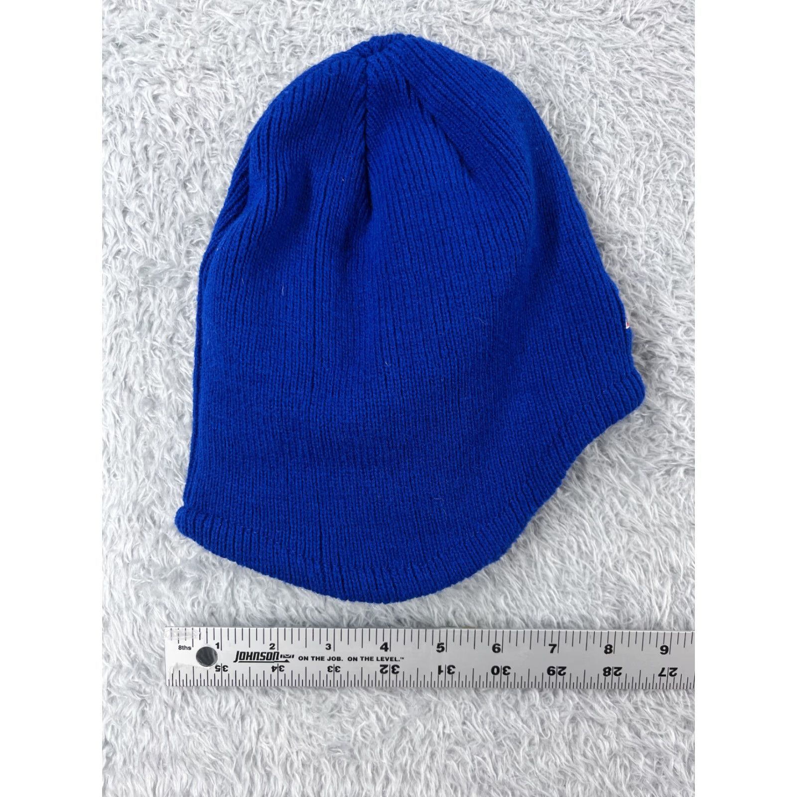 Vintage Park City 1884 Beanie Toque Adult One Size Blue Ear Flaps Knit Acrylic Utah Size US M / EU 48-50 / 2 - 5 Thumbnail