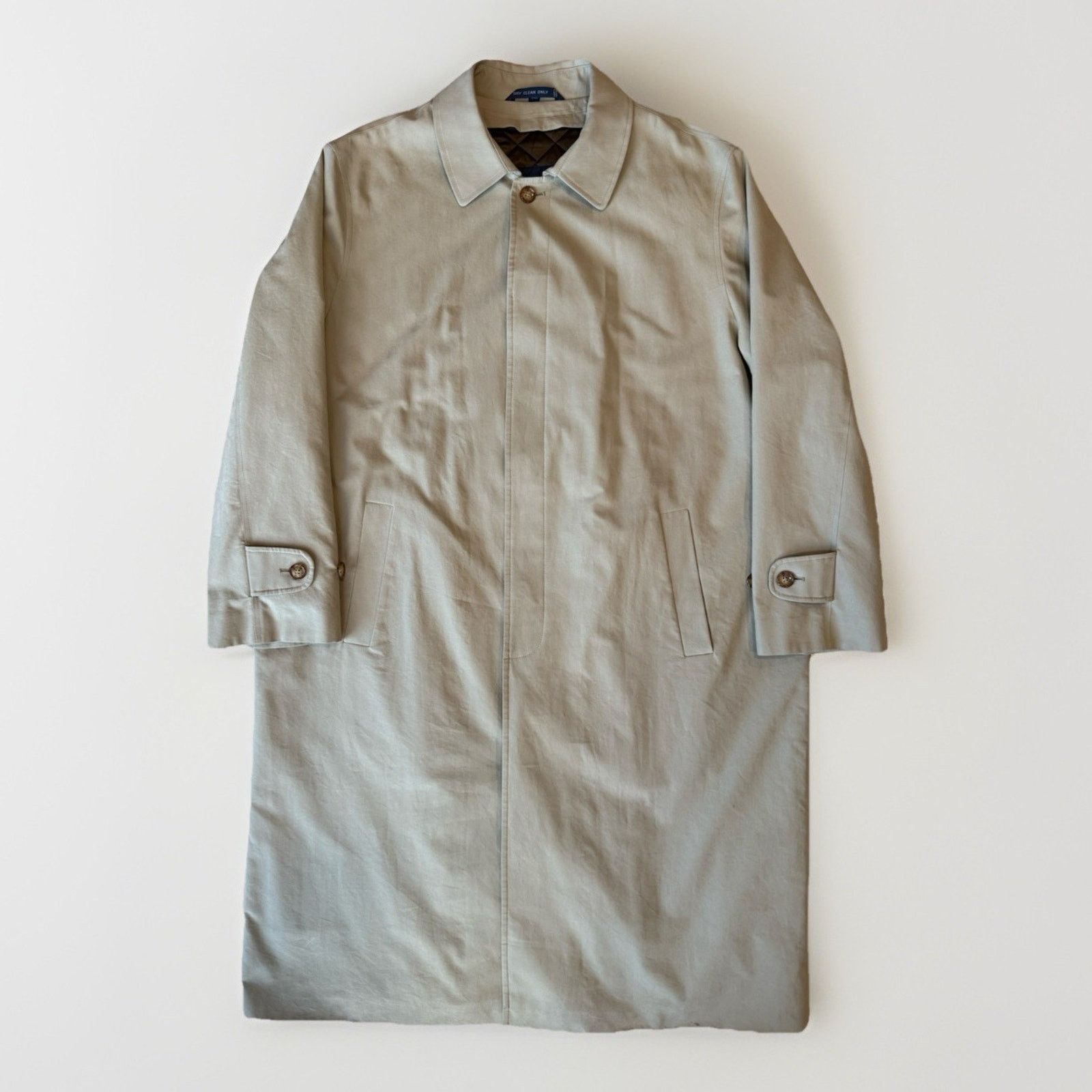 Polo Ralph Lauren Polo Ralph Lauren Trench Coat 46 Khaki Long Overcoat Winter Size US XXL / EU 58 / 5 - 1 Thumbnail