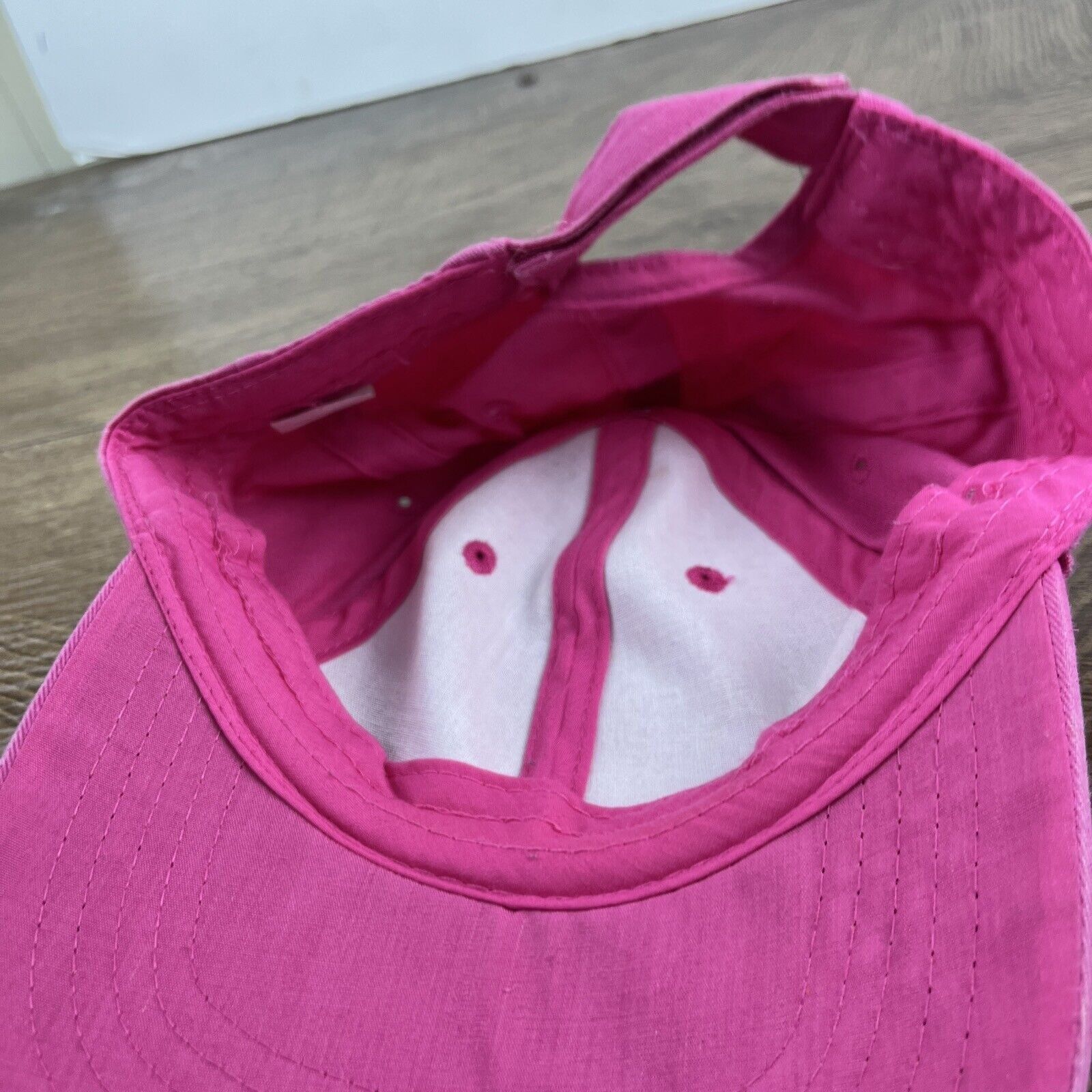 Other Plain Pink Hat Baseball Cap Pink Hat Adjustable Adult Size H Size ONE SIZE - 12 Thumbnail